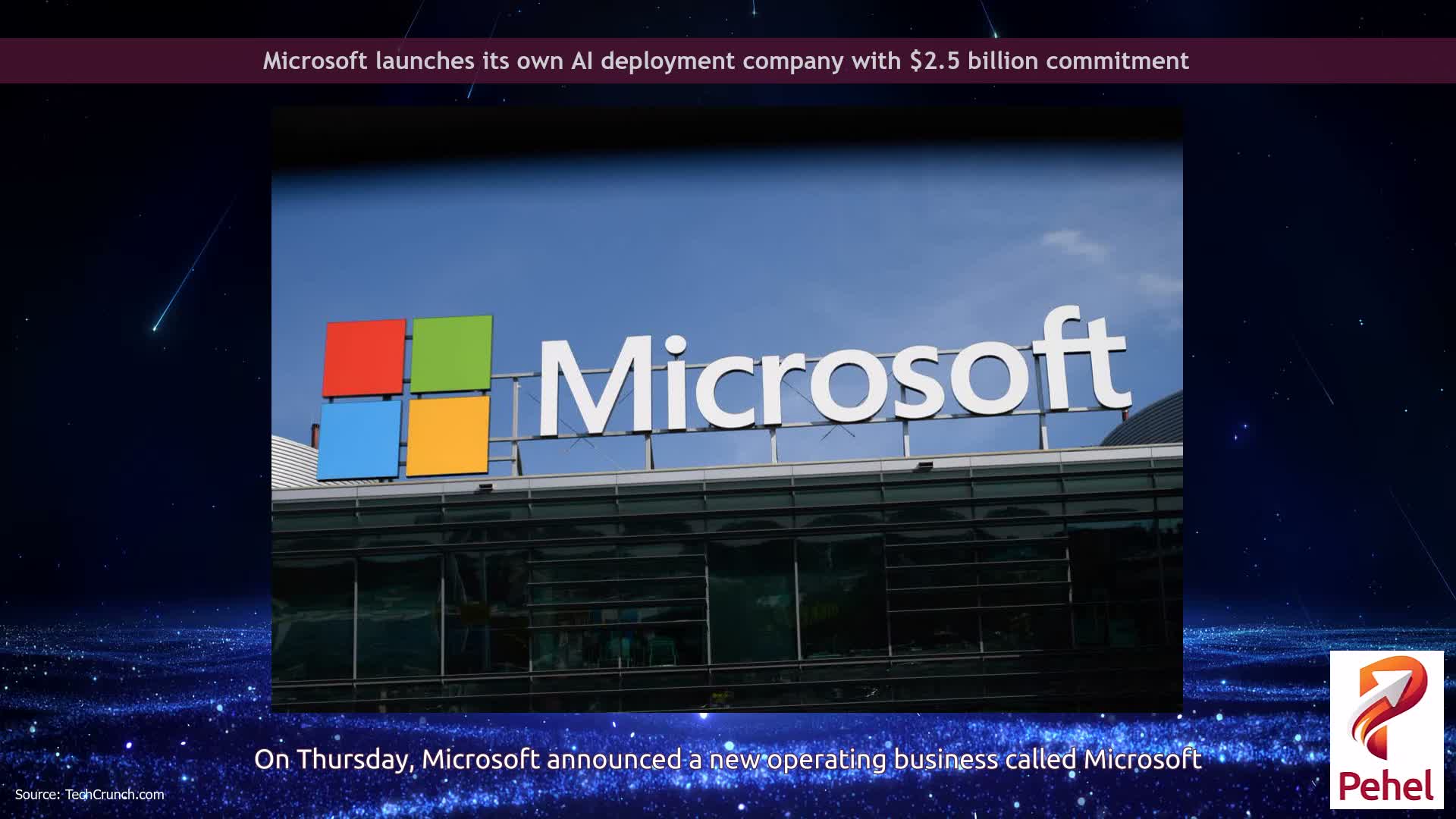 Microsoft launches its own AI deployment company with $2.5 billion commitment