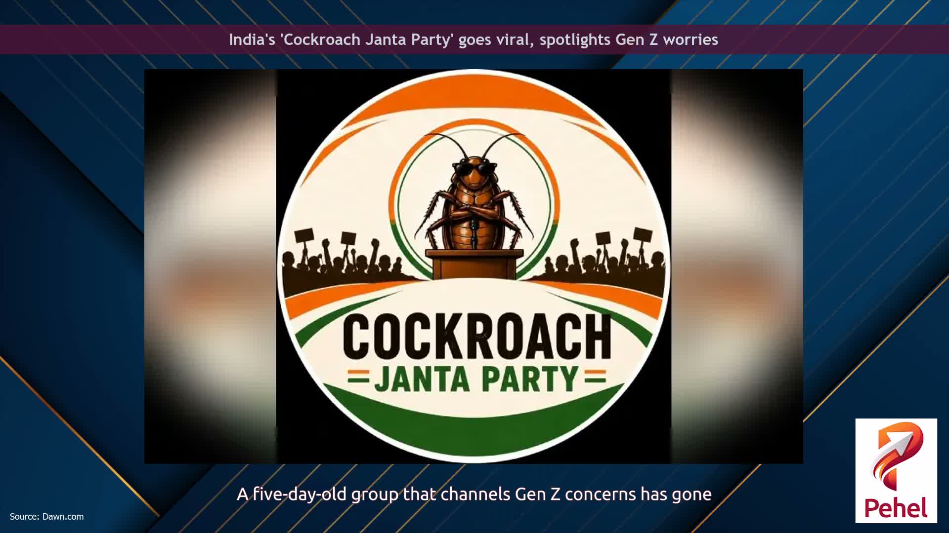 India's 'Cockroach Janta Party' goes viral, spotlights Gen Z worries