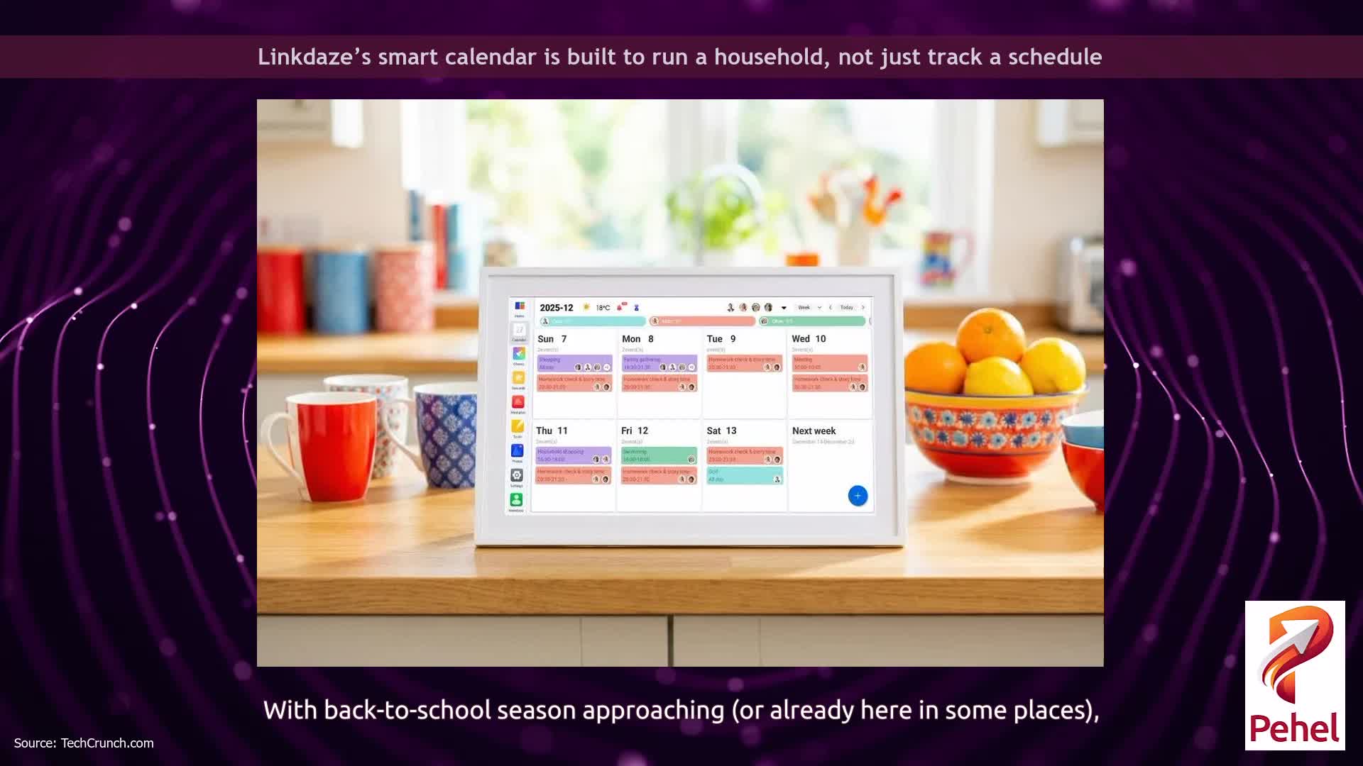 Linkdaze’s smart calendar is built to run a household, not just track a schedule