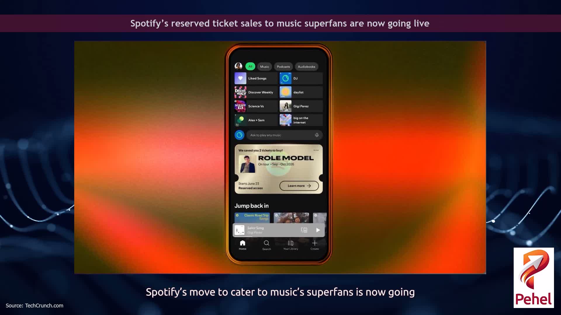 Spotify’s reserved ticket sales to music superfans are now going live