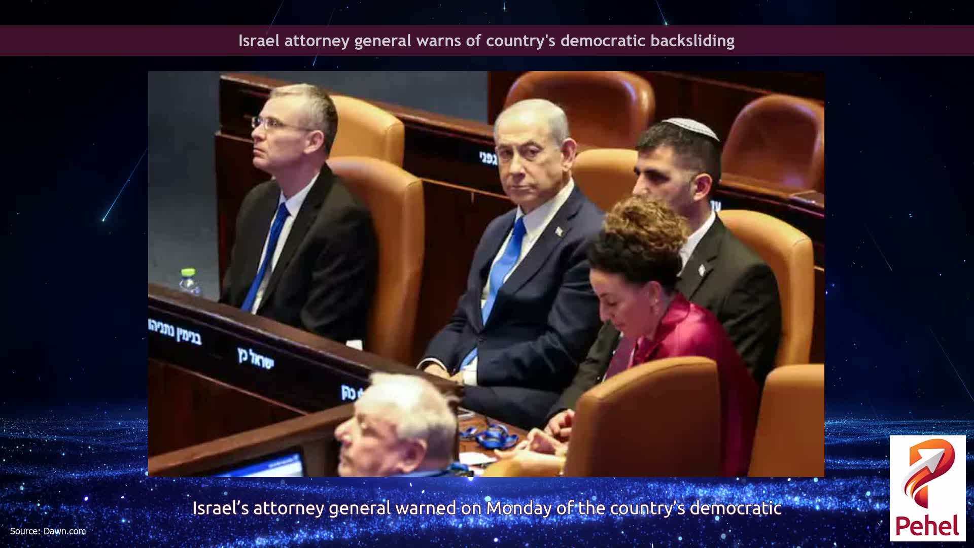Israel attorney general warns of country's democratic backsliding