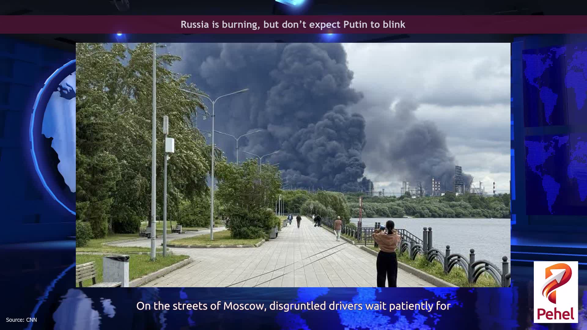 Russia is burning, but don’t expect Putin to blink