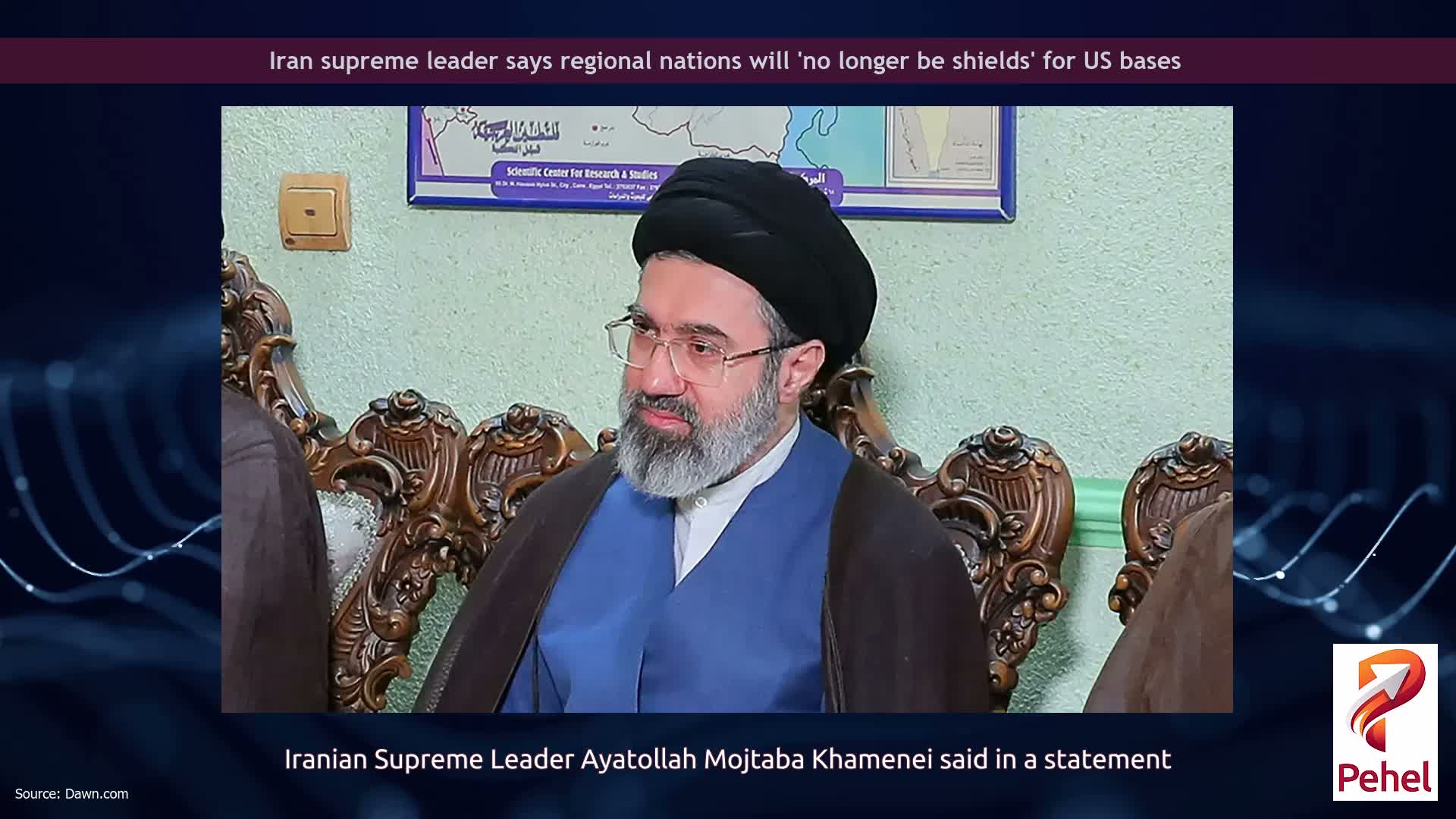 Iran supreme leader says regional nations will 'no longer be shields' for US bases