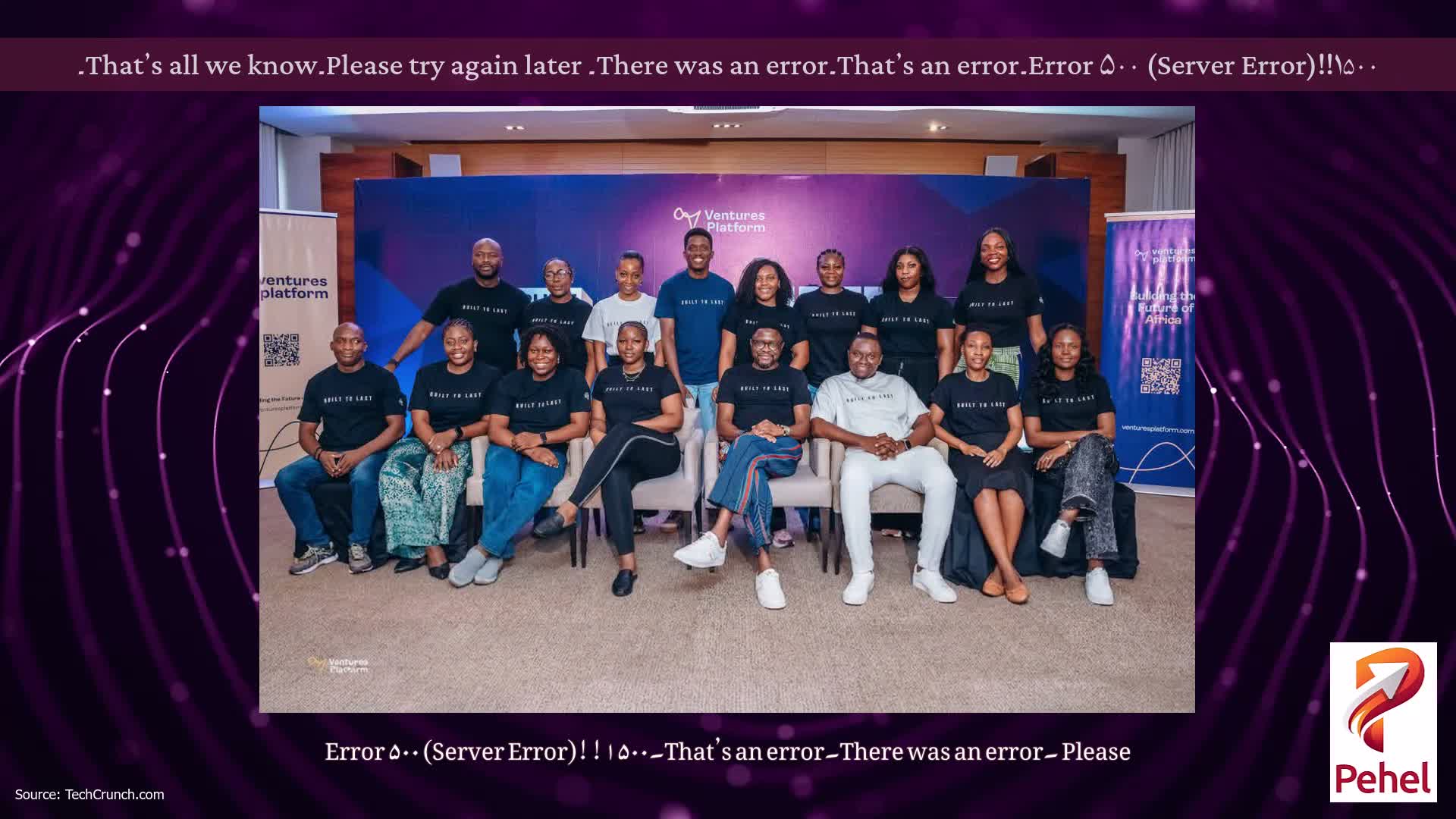 Error ۵۰۰ (Server Error)!!۱۵۰۰۔That’s an error۔There was an error۔ Please try again later۔That’s all we know۔