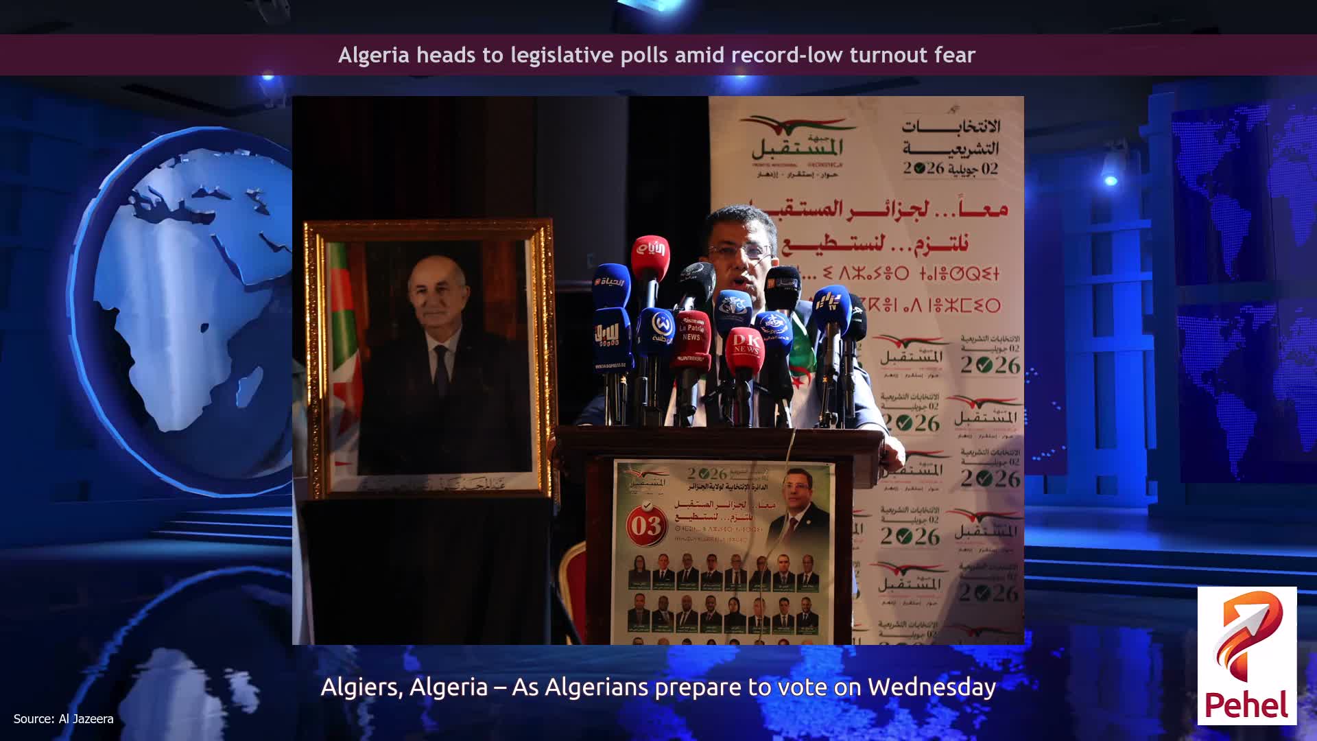 Algeria heads to legislative polls amid record-low turnout fear