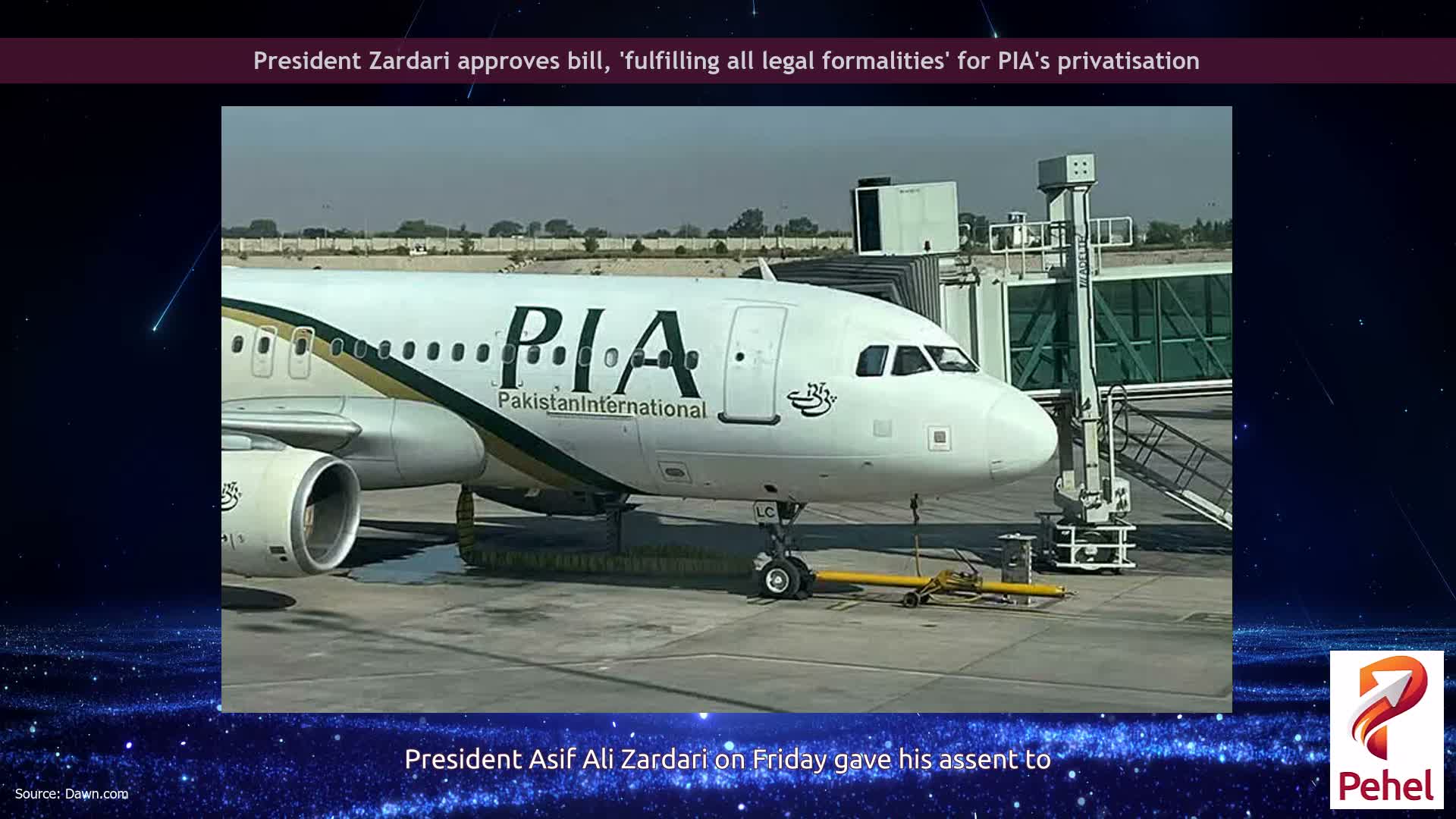 President Zardari approves bill, 'fulfilling all legal formalities' for PIA's privatisation