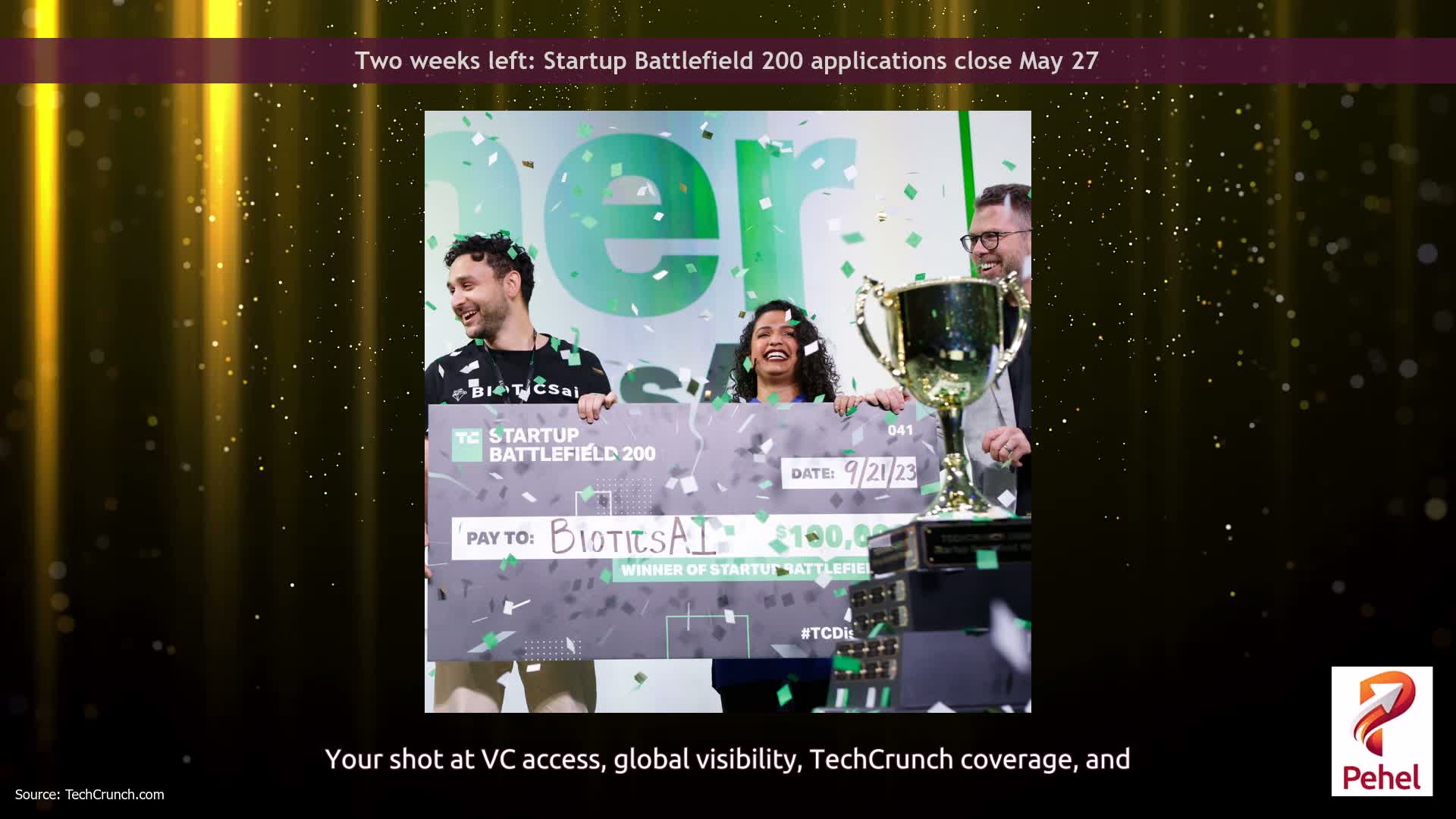 Two weeks left: Startup Battlefield 200 applications close May 27