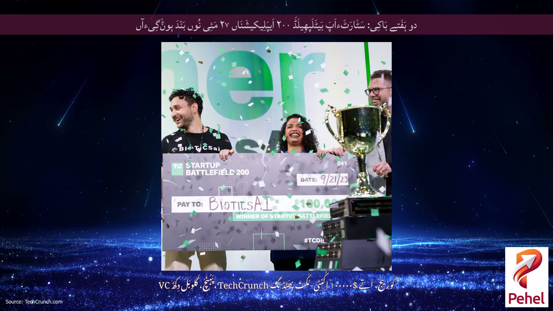 دو ہَفَتے بَاکِی: سَٹَارَٹَءاَپَ بَیٹَلَپھِیلَڈَ ۲۰۰ اَیپَلِیکیشَنَاں ۲۷ مَئِی نُوں بَن٘دَ ہوݨَگِیءآں