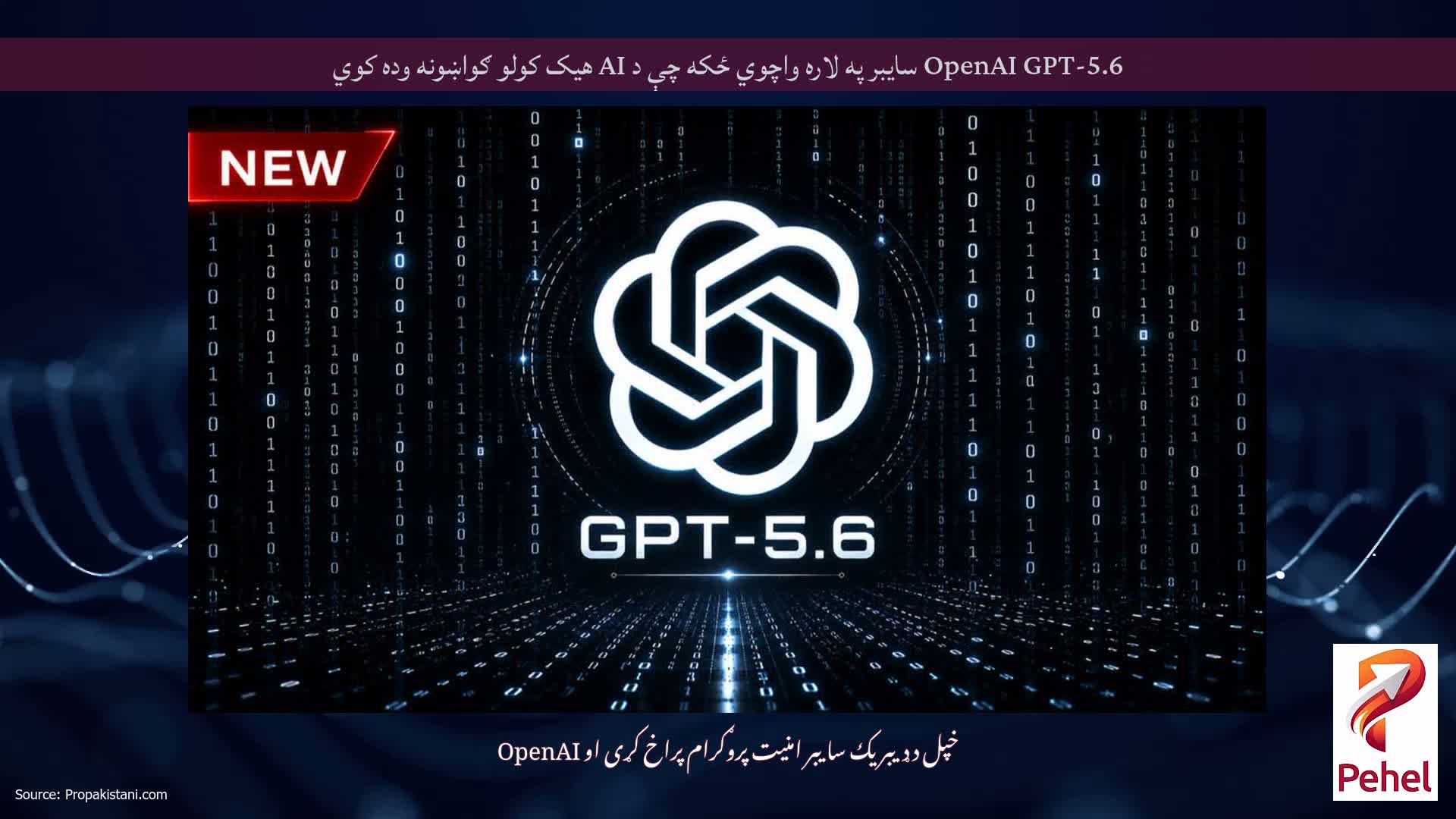 OpenAI GPT-5.6 سایبر په لاره واچوي ځکه چې د AI هیک کولو ګواښونه وده کوي