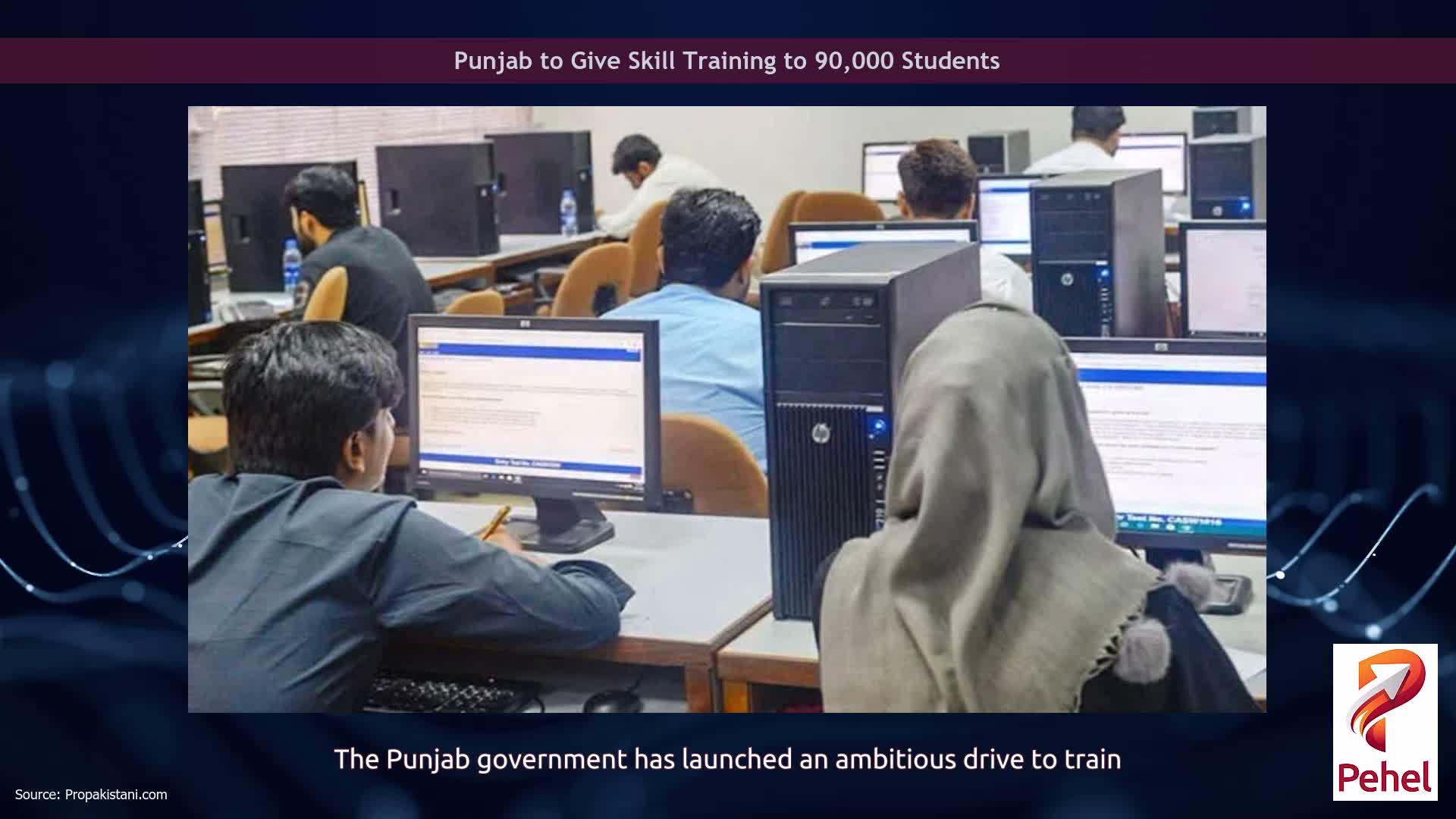 Punjab to Give Skill Training to 90,000 Students
