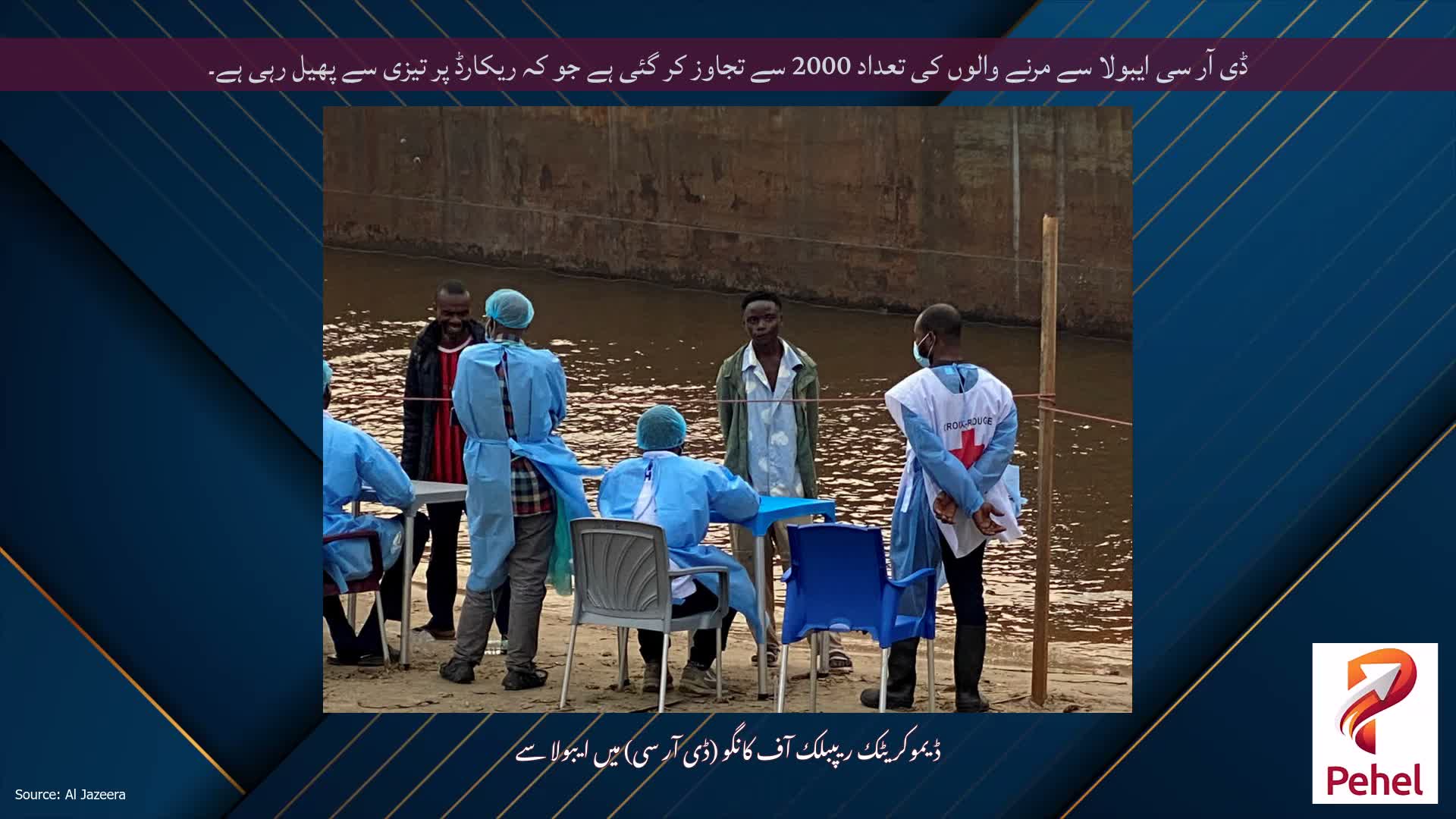 ڈی آر سی ایبولا سے مرنے والوں کی تعداد 2000 سے تجاوز کر گئی ہے جو کہ ریکارڈ پر تیزی سے پھیل رہی ہے۔