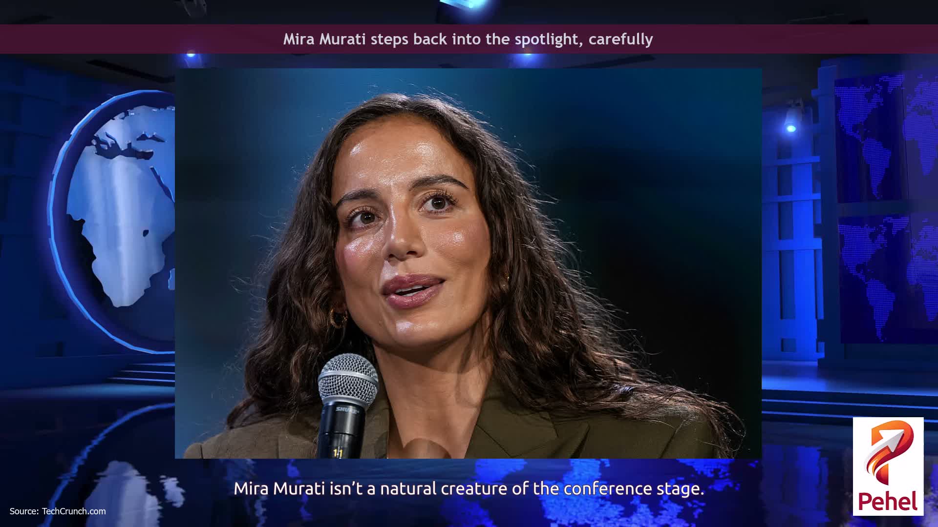 Mira Murati steps back into the spotlight, carefully