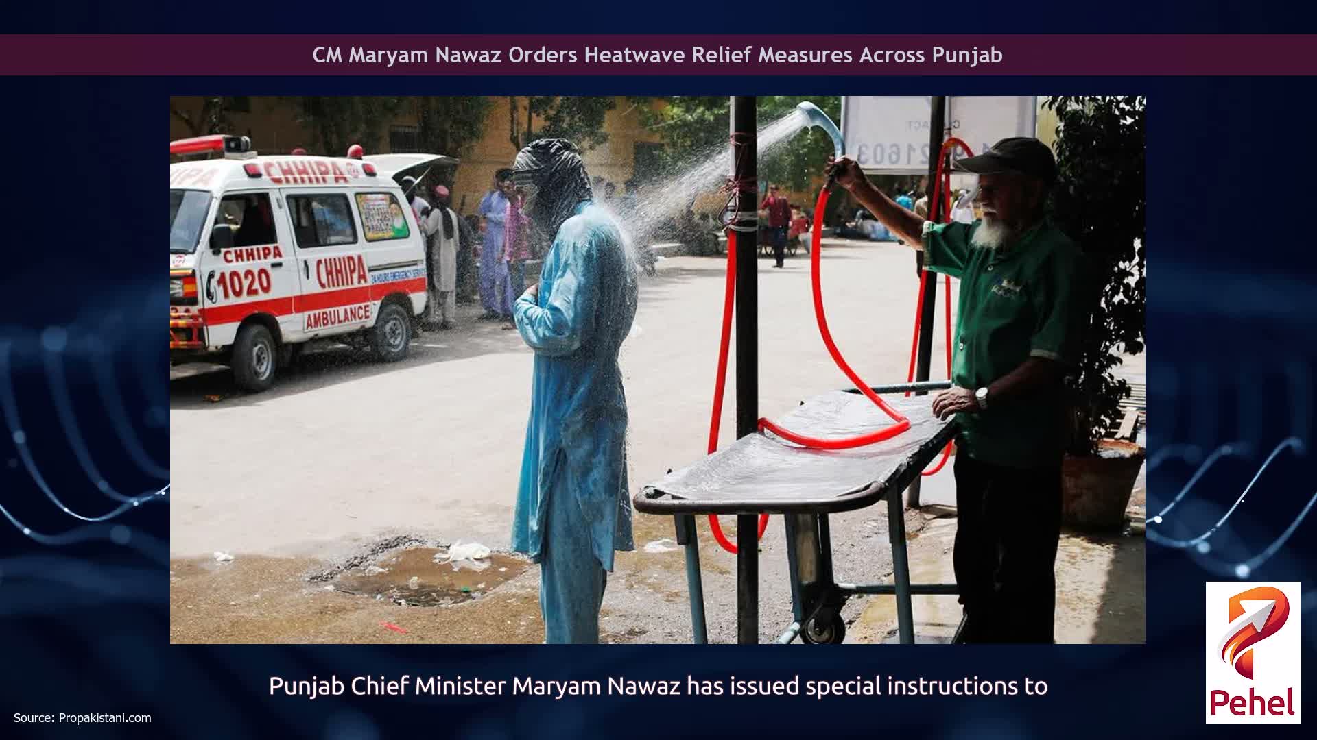 CM Maryam Nawaz Orders Heatwave Relief Measures Across Punjab