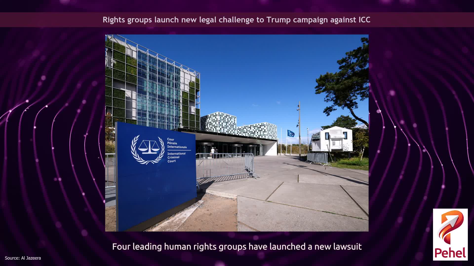 Rights groups launch new legal challenge to Trump campaign against ICC