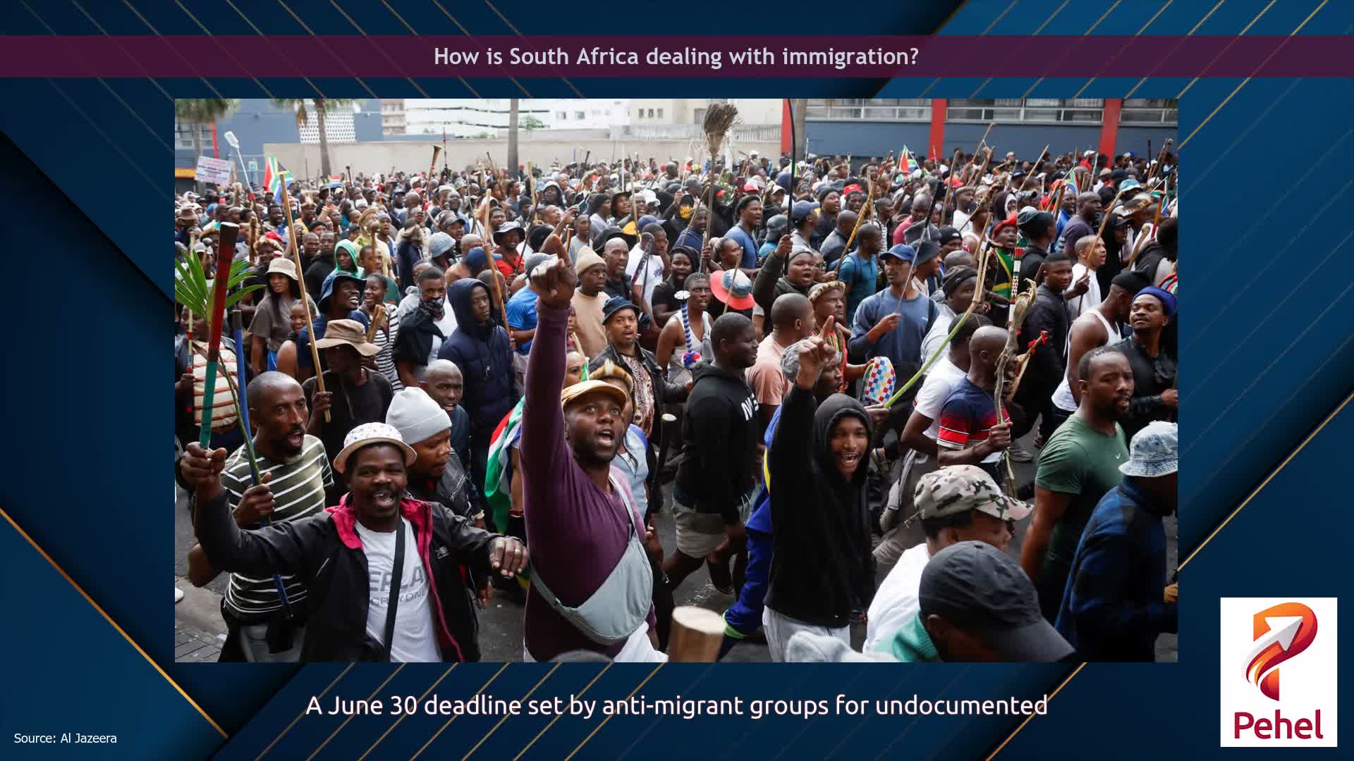 How is South Africa dealing with immigration?
