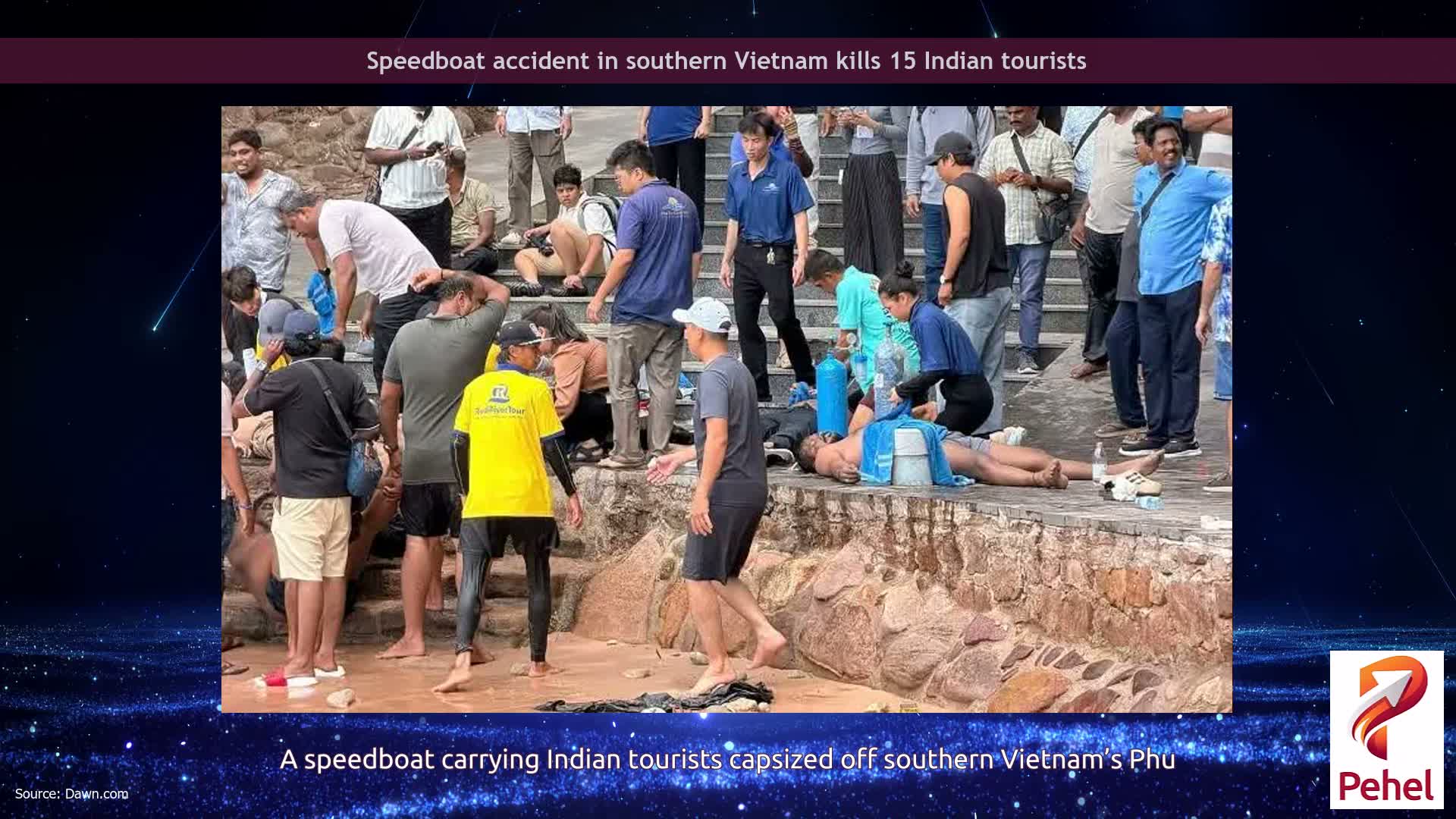 Speedboat accident in southern Vietnam kills 15 Indian tourists