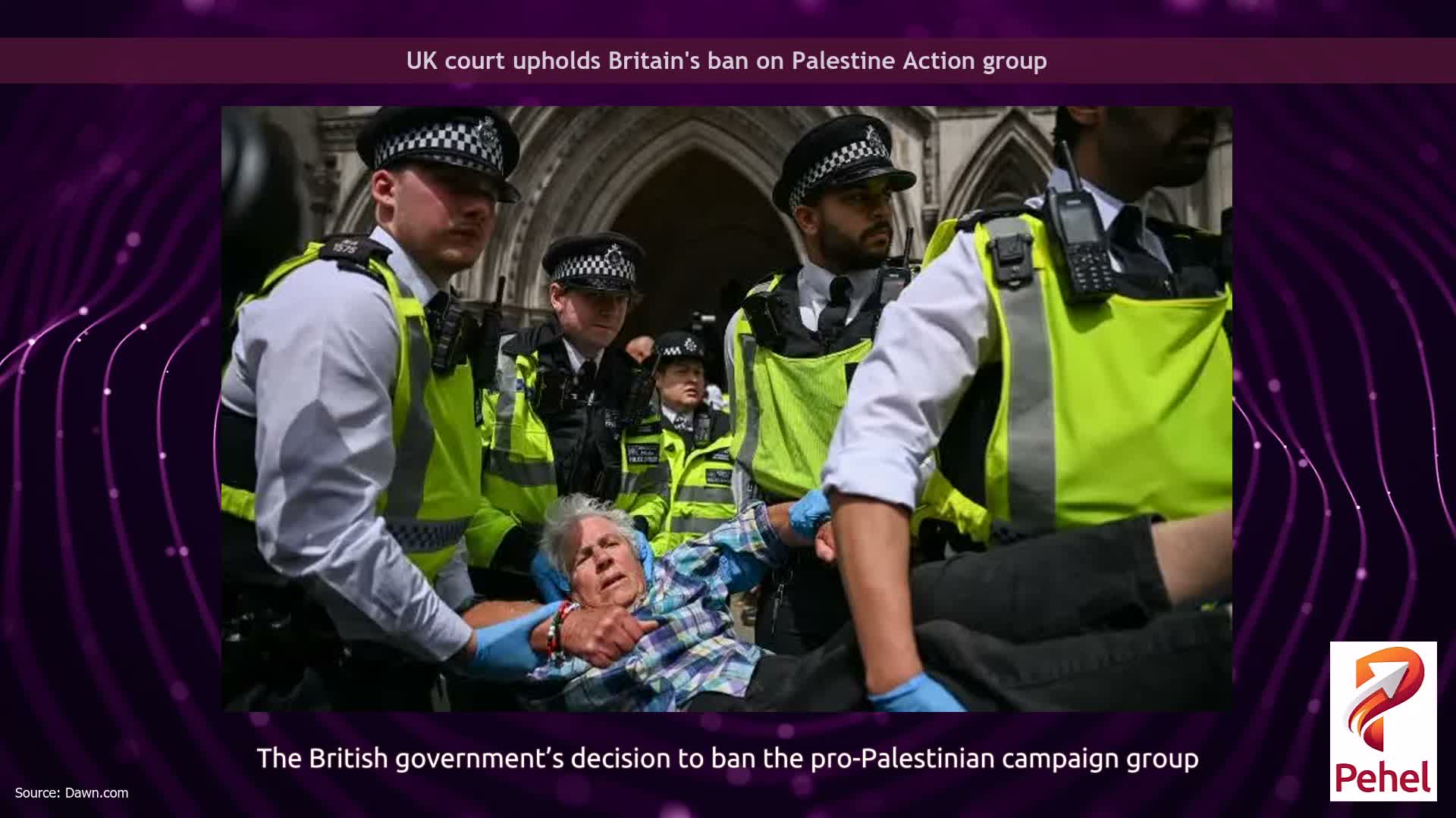 UK court upholds Britain's ban on Palestine Action group