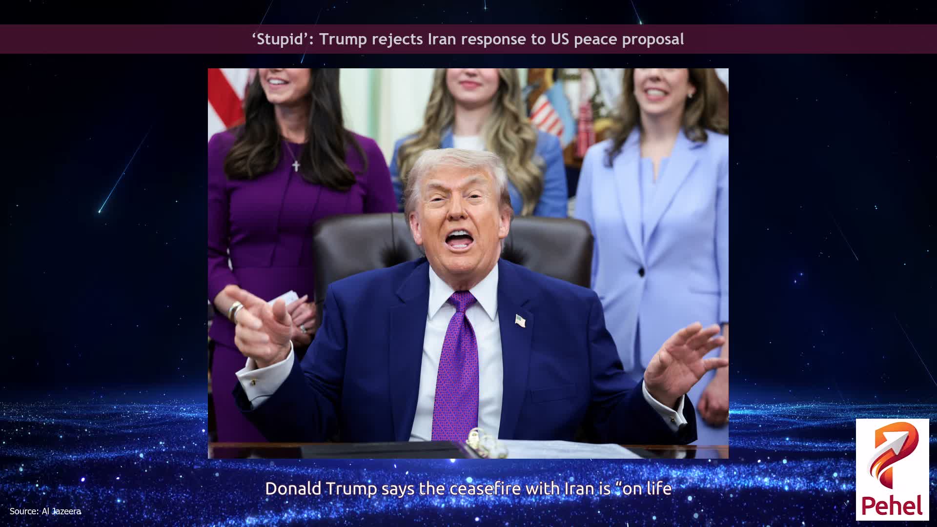 ‘Stupid’: Trump rejects Iran response to US peace proposal