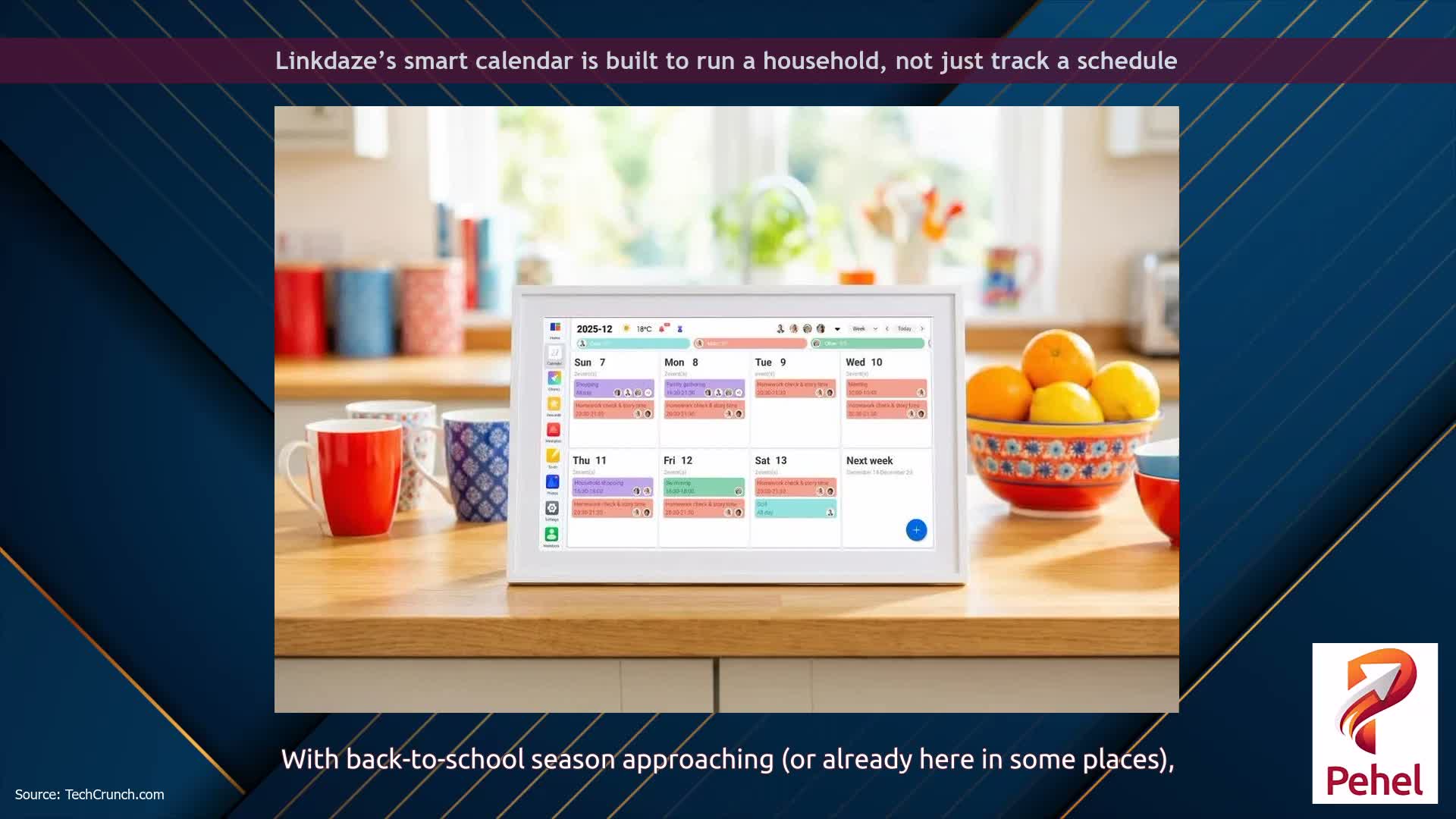 Linkdaze’s smart calendar is built to run a household, not just track a schedule