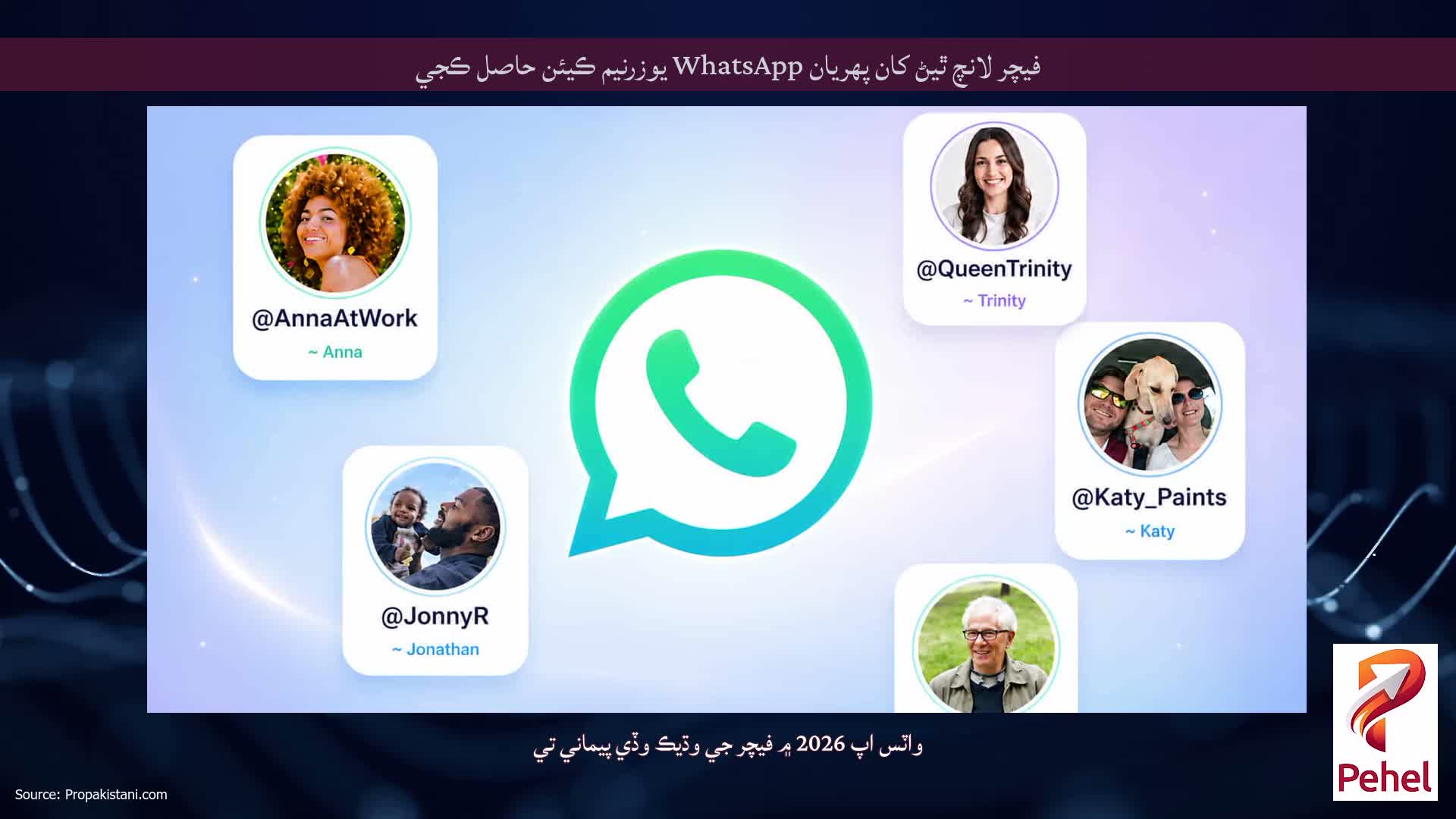 فيچر لانچ ٿيڻ کان پهريان WhatsApp يوزرنيم ڪيئن حاصل ڪجي