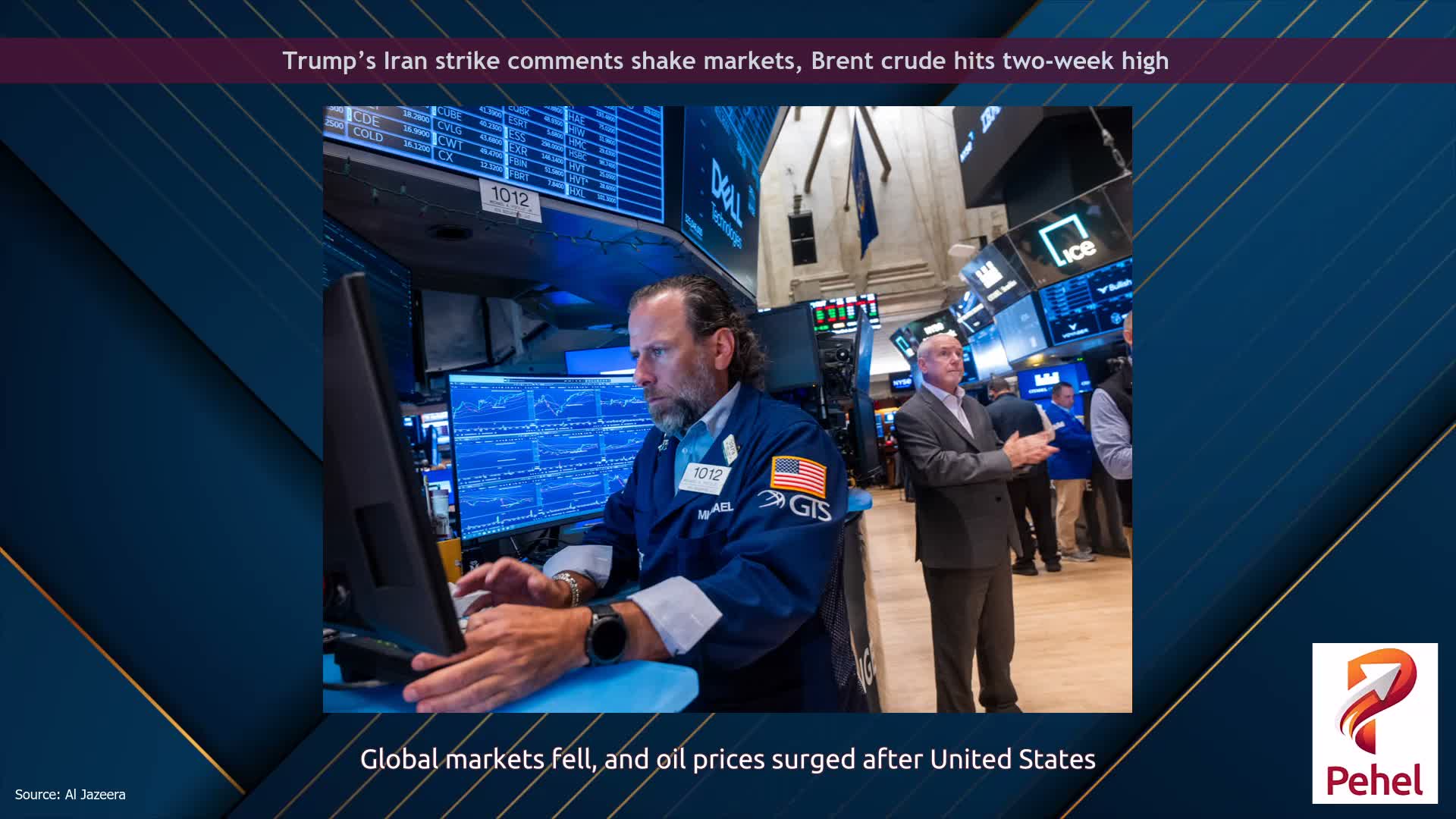 Trump’s Iran strike comments shake markets, Brent crude hits two-week high