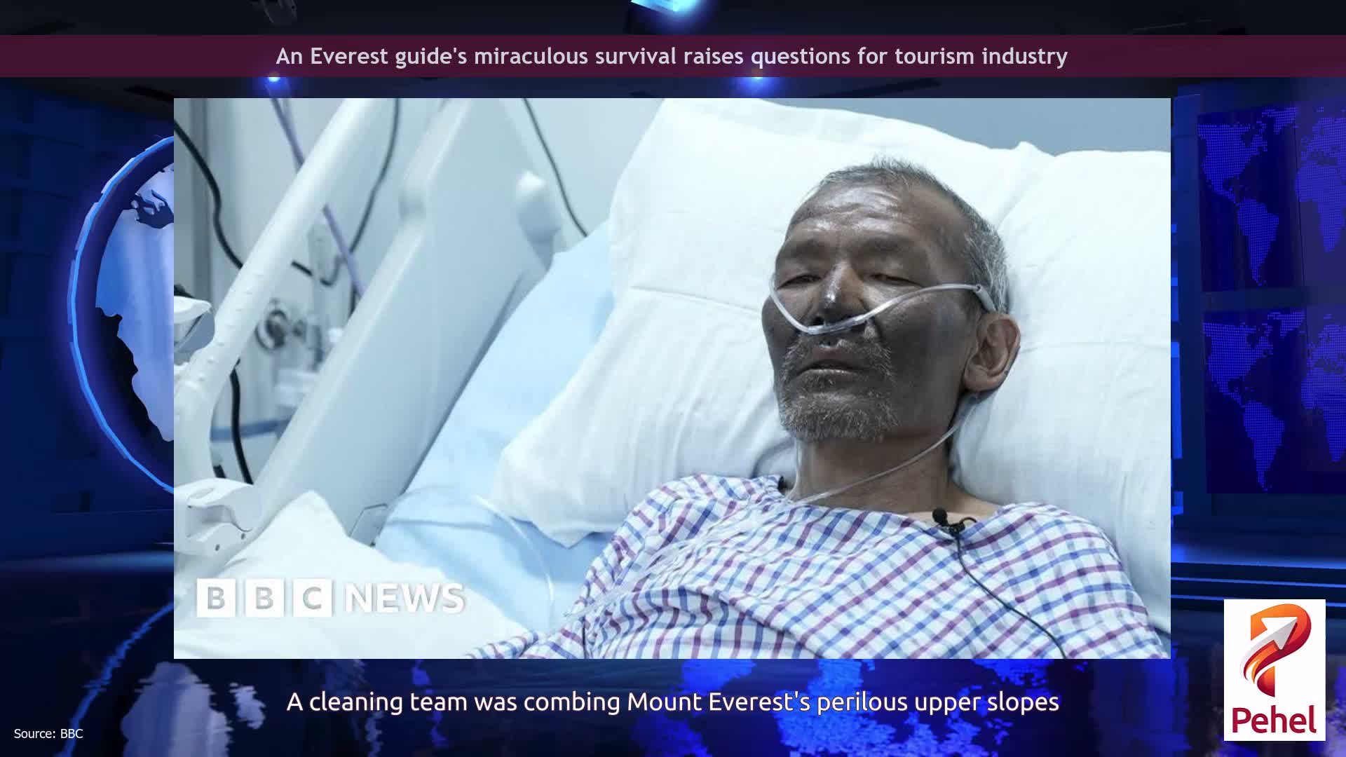 An Everest guide's miraculous survival raises questions for tourism industry