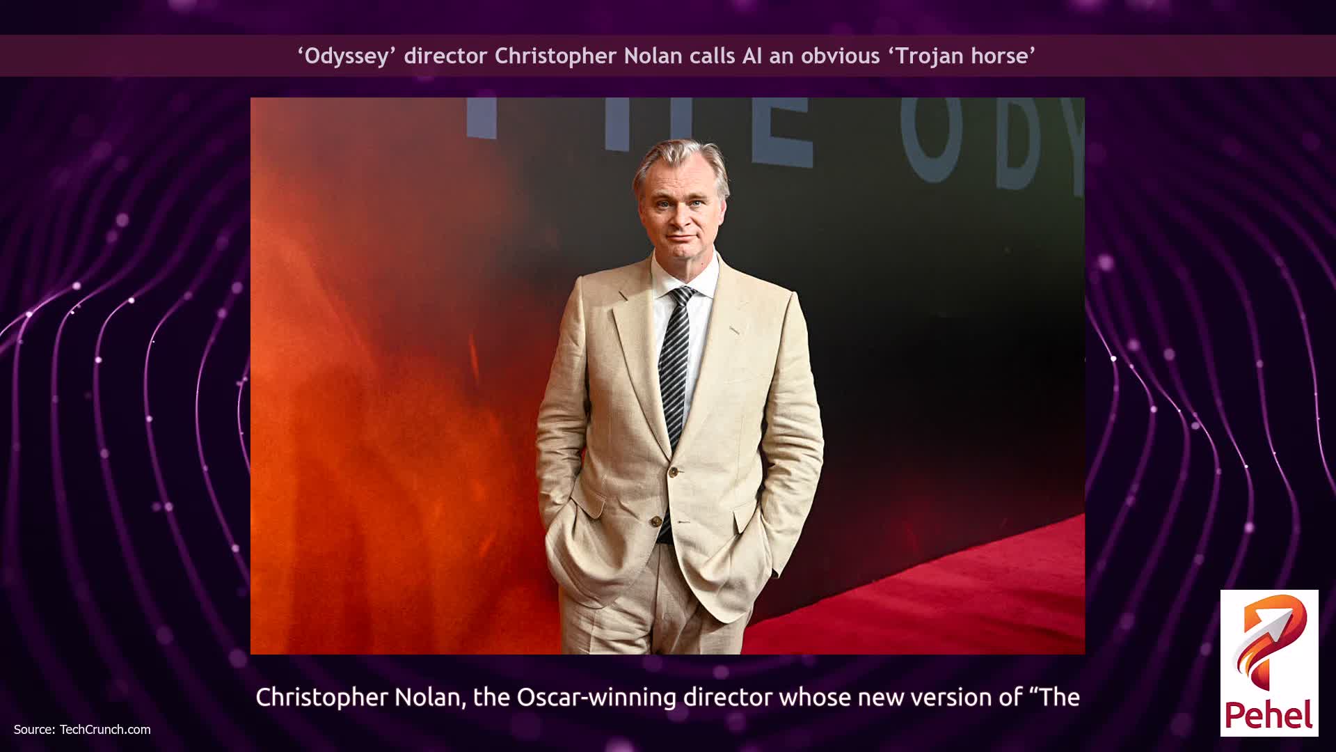 ‘Odyssey’ director Christopher Nolan calls AI an obvious ‘Trojan horse’