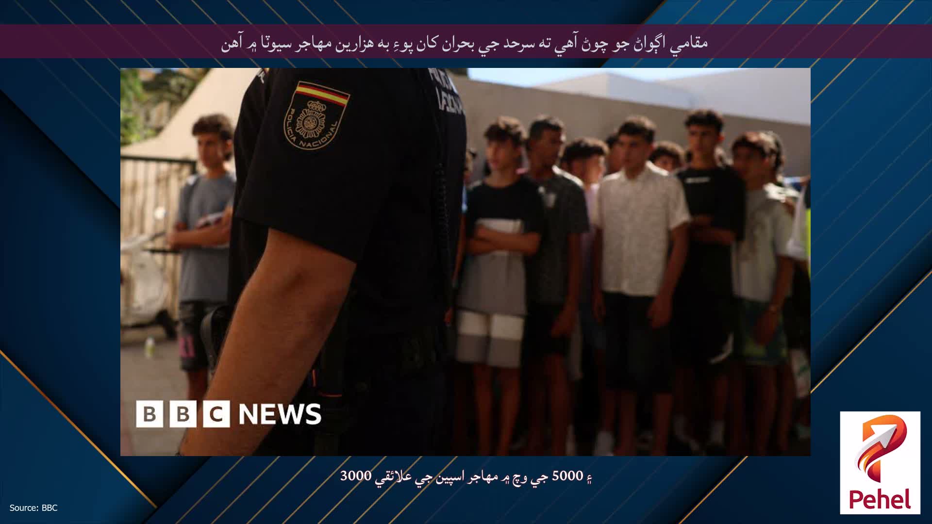 مقامي اڳواڻ جو چوڻ آهي ته سرحد جي بحران کان پوءِ به هزارين مهاجر سيوٽا ۾ آهن