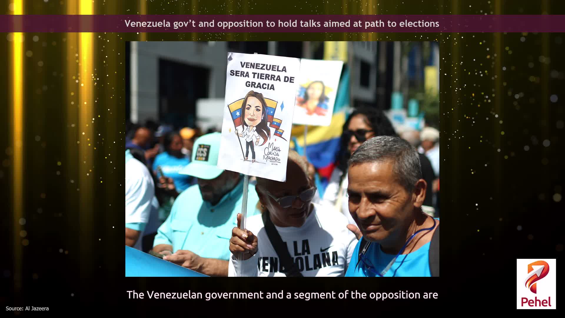 Venezuela gov’t and opposition to hold talks aimed at path to elections