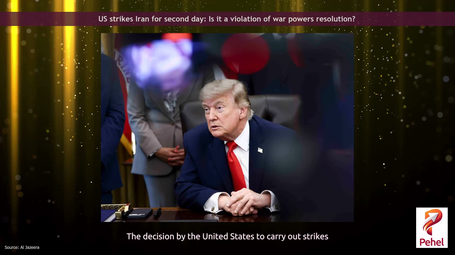 US strikes Iran for second day: Is it a violation of war powers resolution?