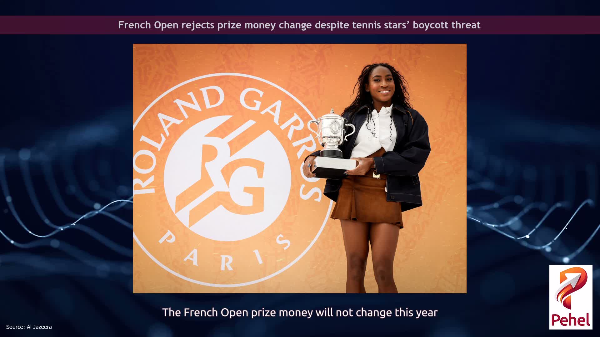 French Open rejects prize money change despite tennis stars’ boycott threat