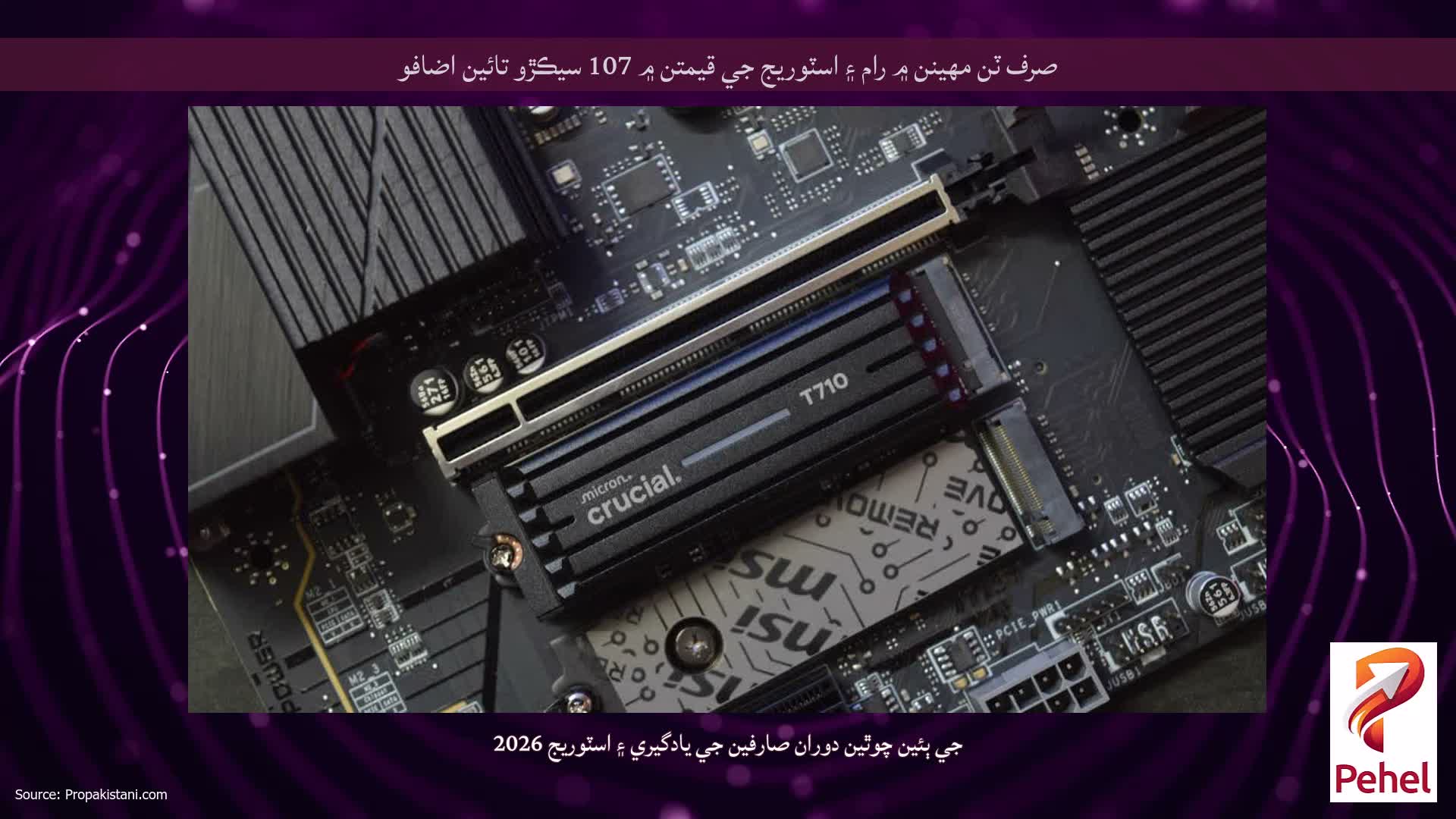 صرف ٽن مهينن ۾ رام ۽ اسٽوريج جي قيمتن ۾ 107 سيڪڙو تائين اضافو