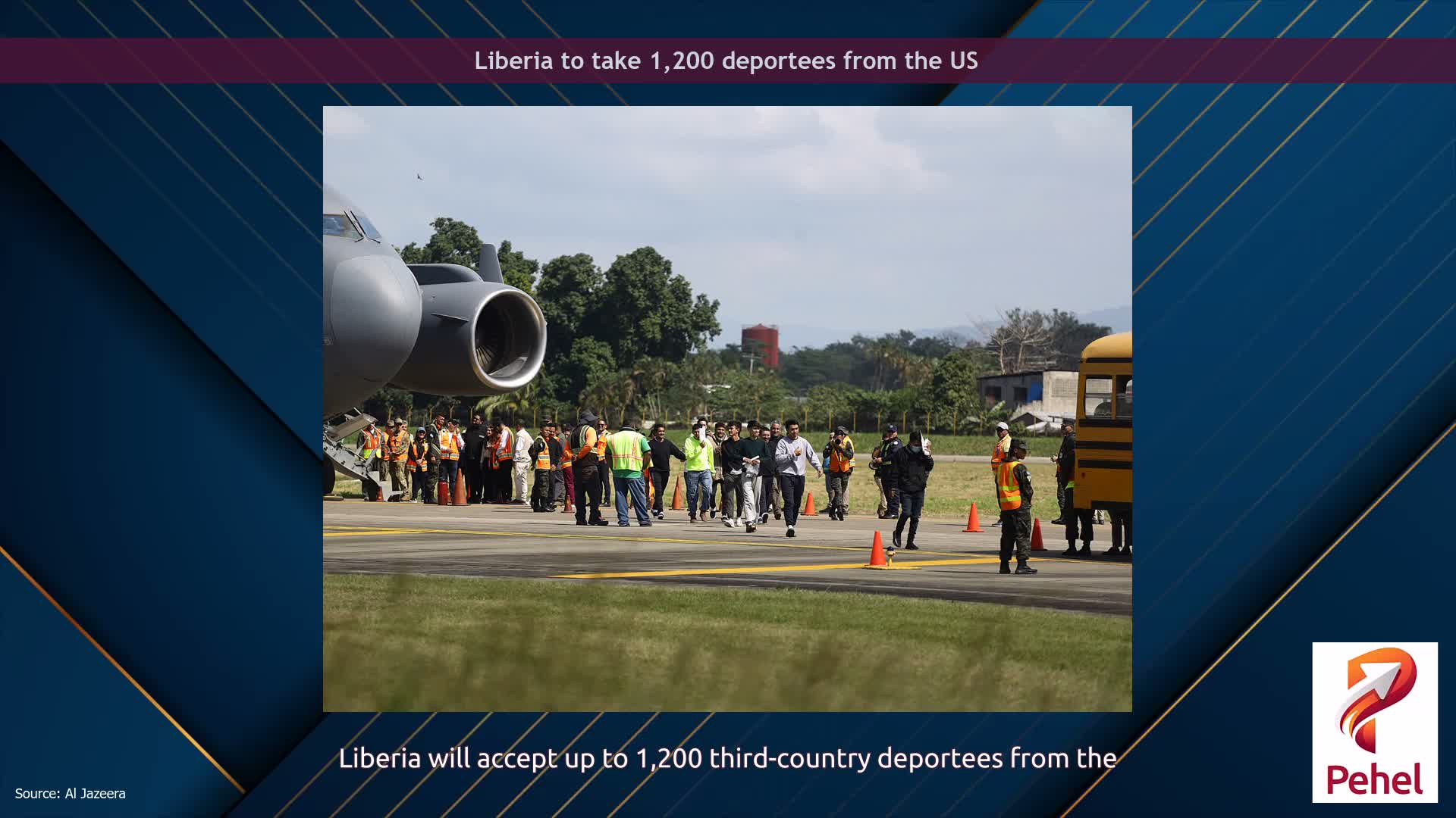 Liberia to take 1,200 deportees from the US
