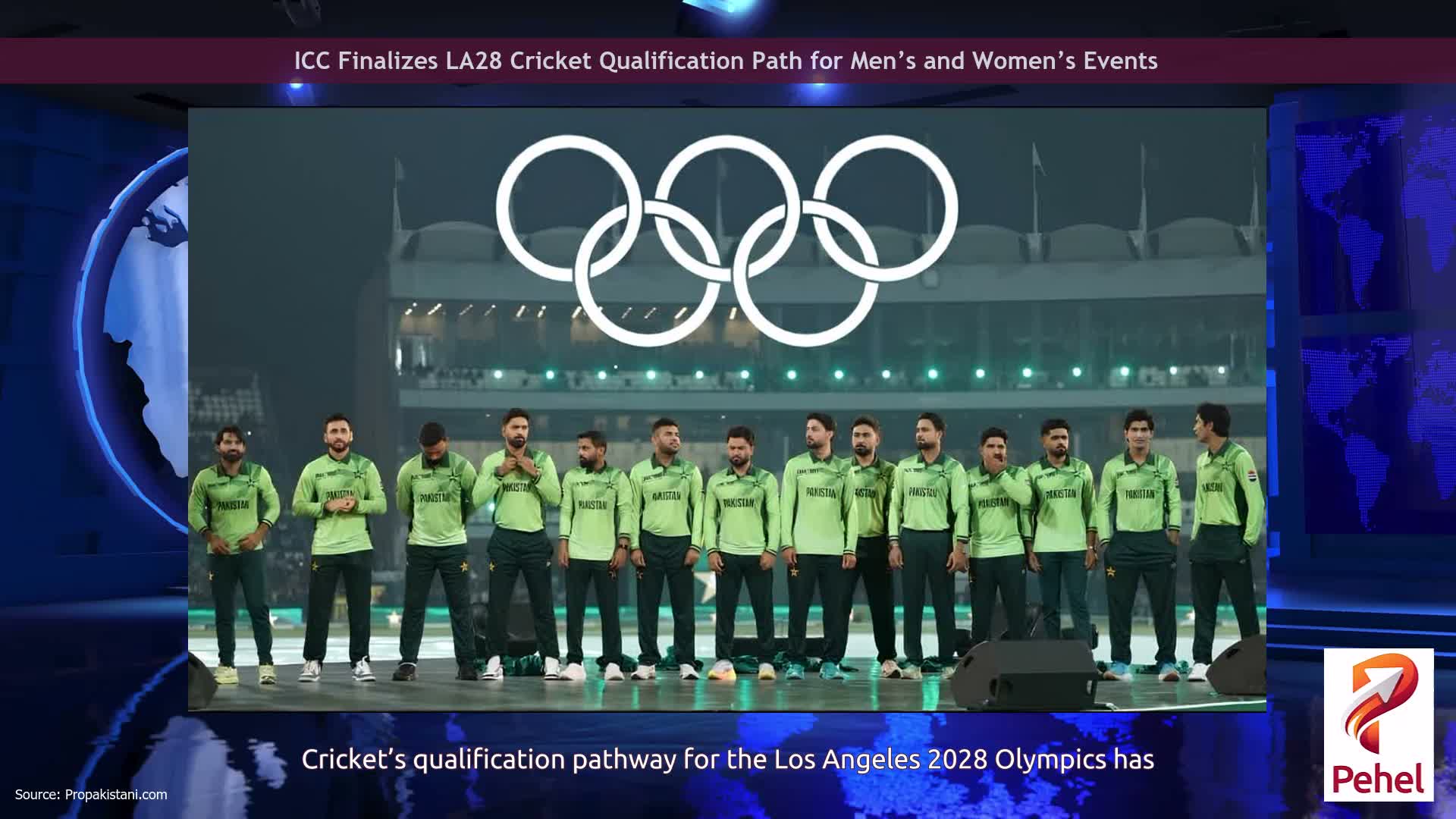 ICC Finalizes LA28 Cricket Qualification Path for Men’s and Women’s Events