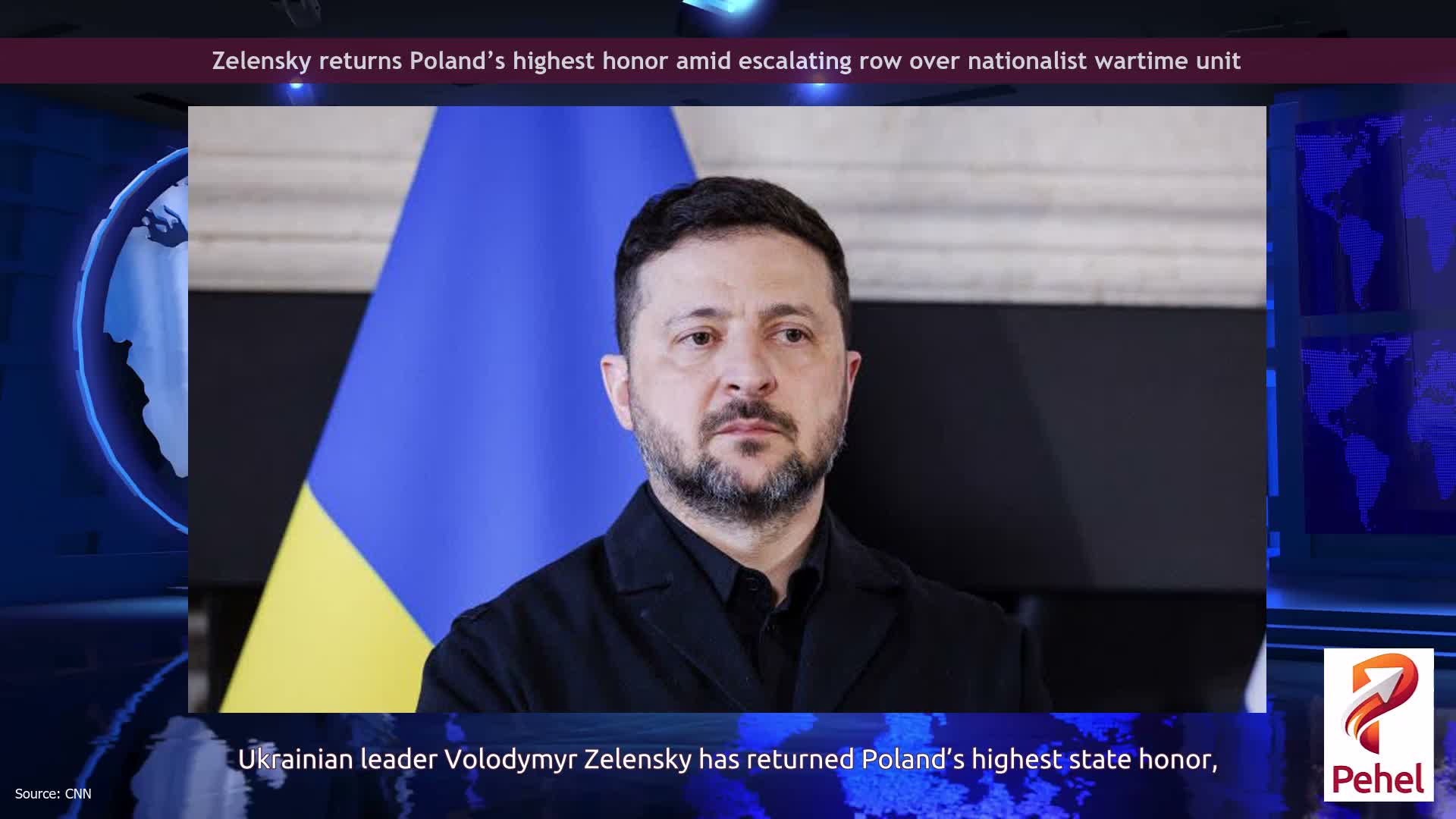 Zelensky returns Poland’s highest honor amid escalating row over nationalist wartime unit