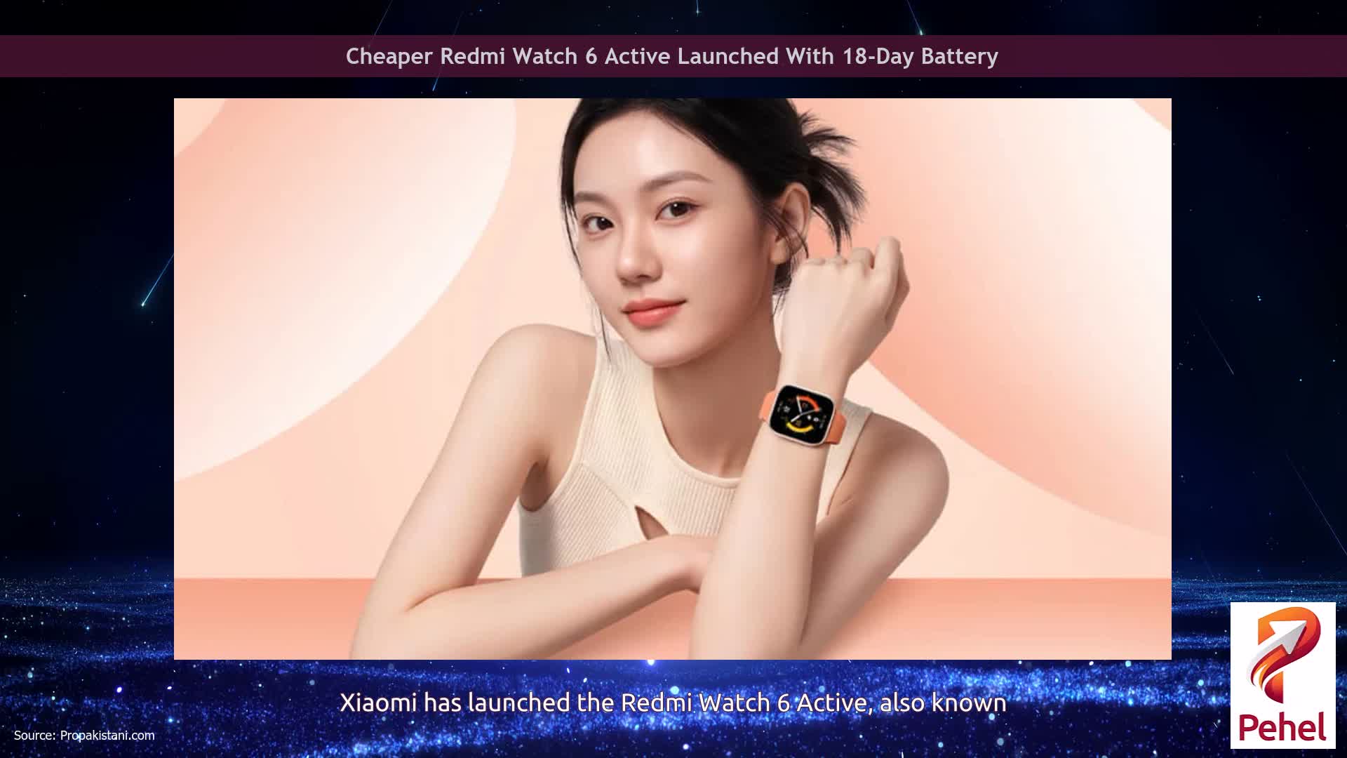 Cheaper Redmi Watch 6 Active Launched With 18-Day Battery