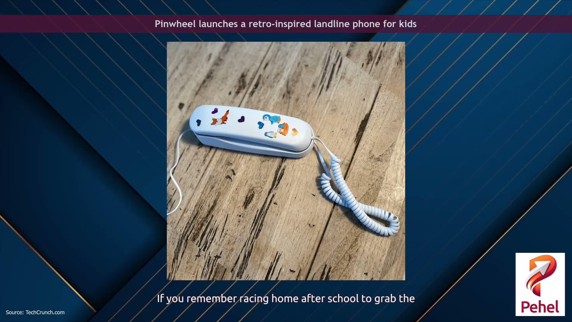 Pinwheel launches a retro-inspired landline phone for kids