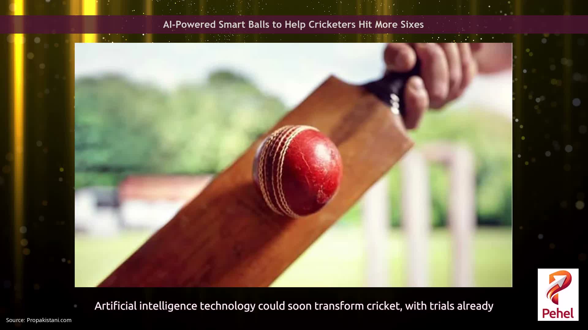 AI-Powered Smart Balls to Help Cricketers Hit More Sixes