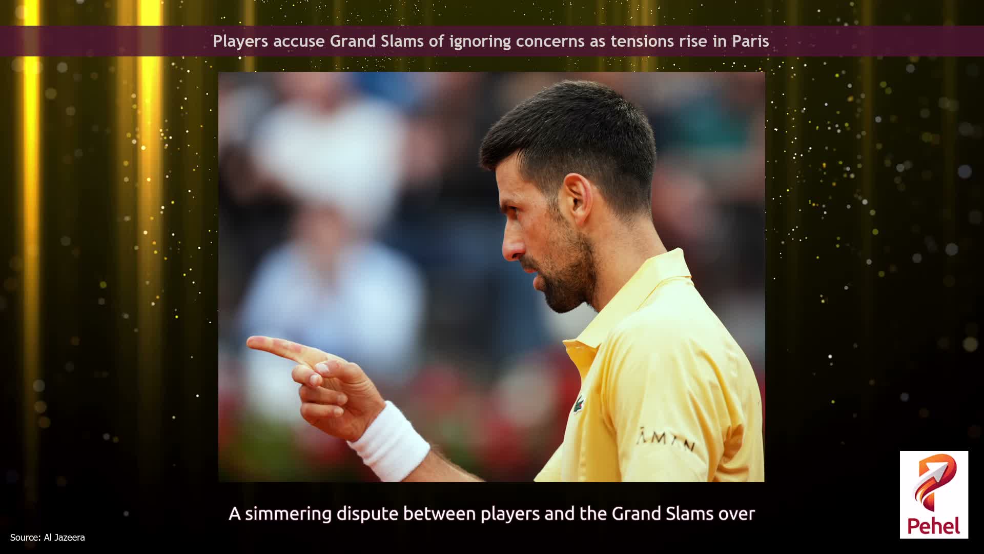 Players accuse Grand Slams of ignoring concerns as tensions rise in Paris