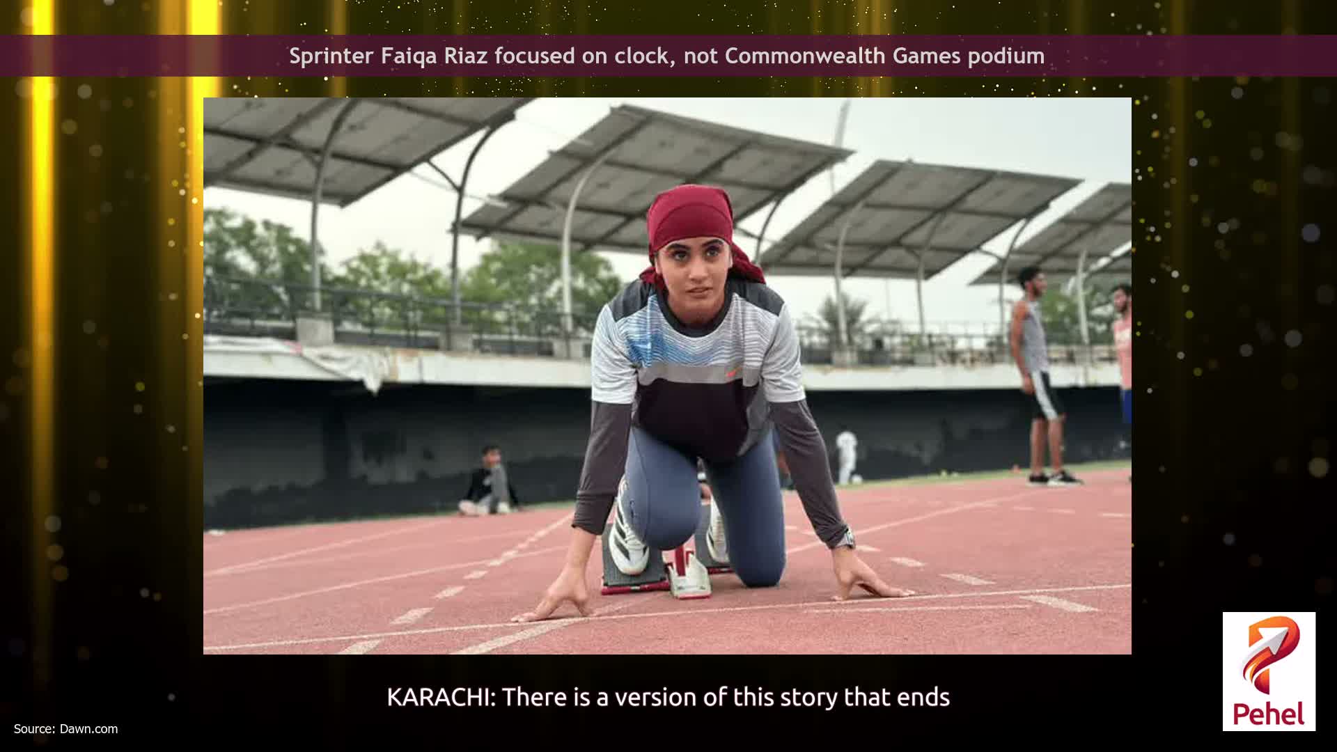 Sprinter Faiqa Riaz focused on clock, not Commonwealth Games podium