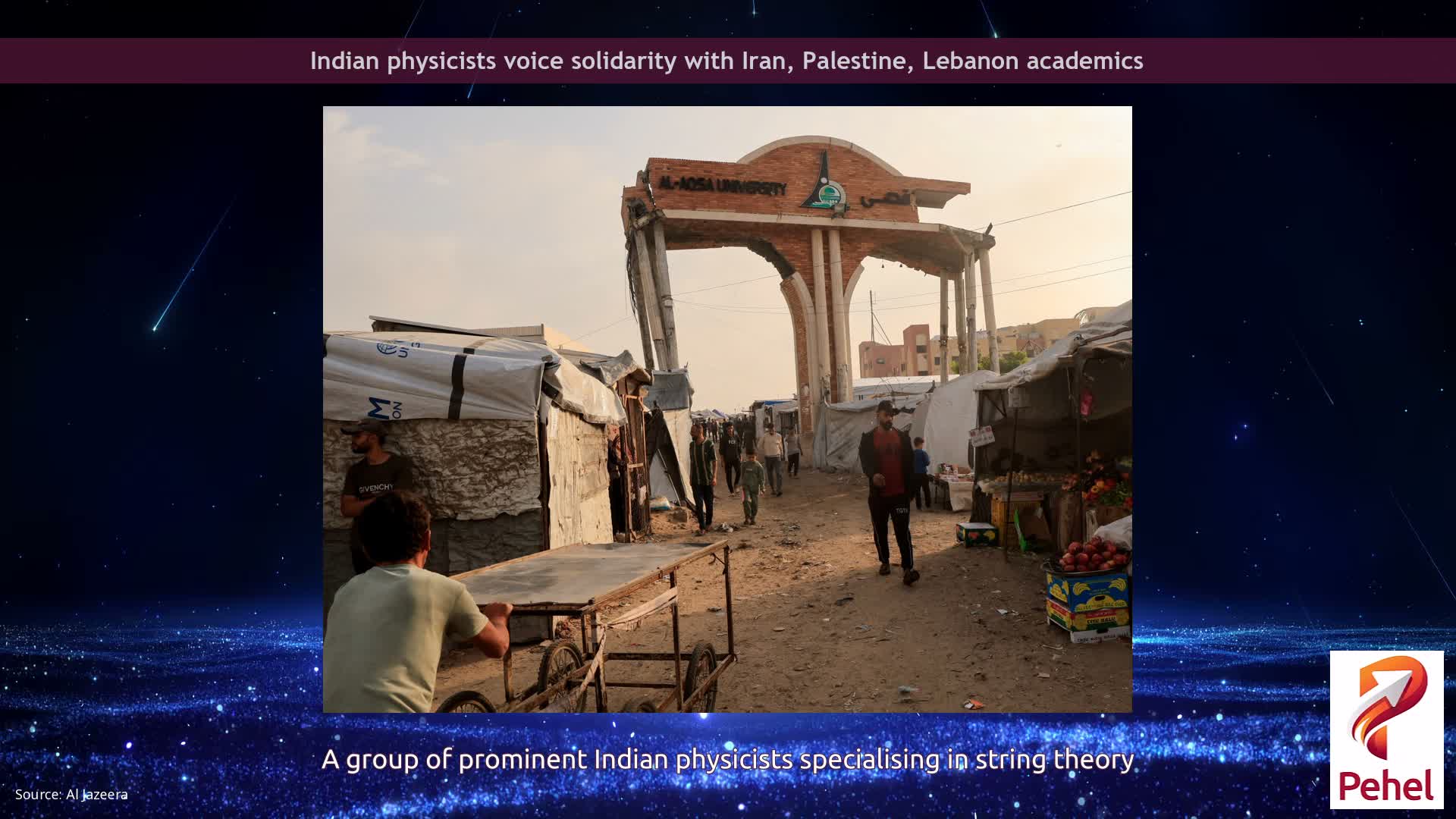 Indian physicists voice solidarity with Iran, Palestine, Lebanon academics