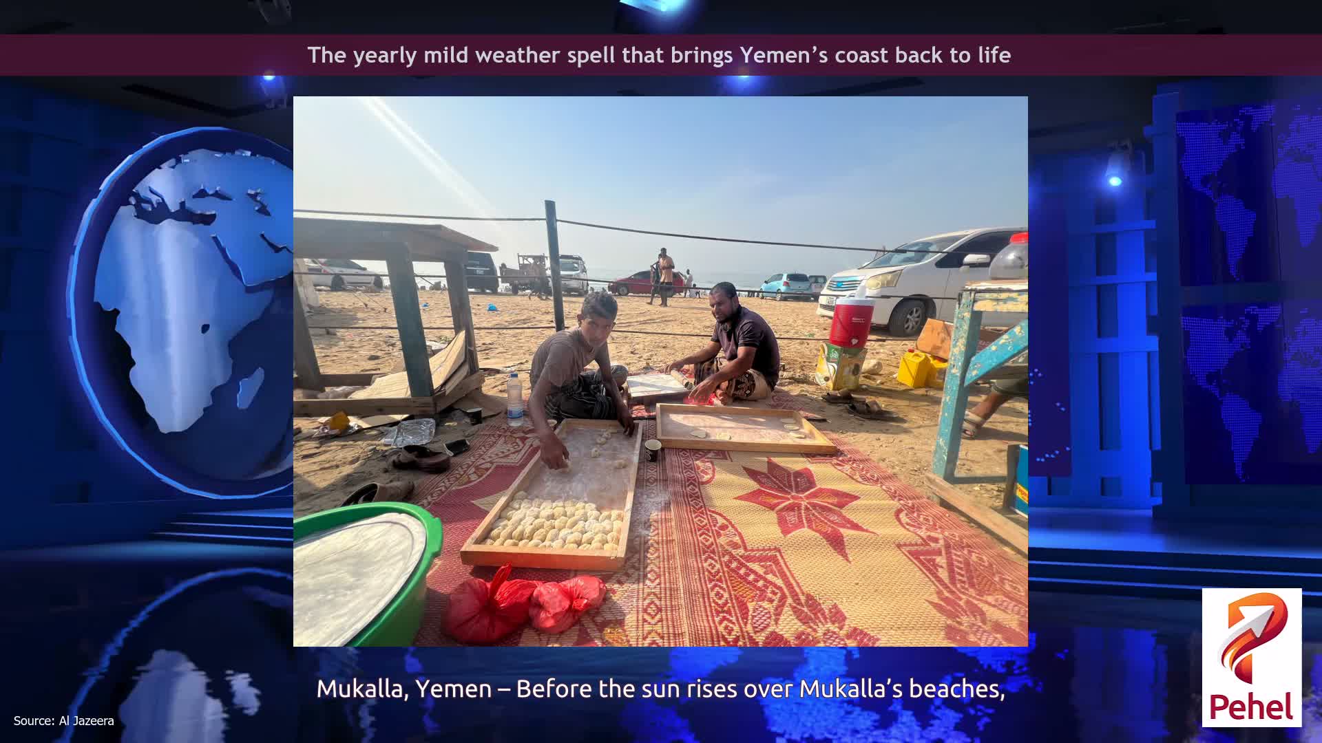 The yearly mild weather spell that brings Yemen’s coast back to life