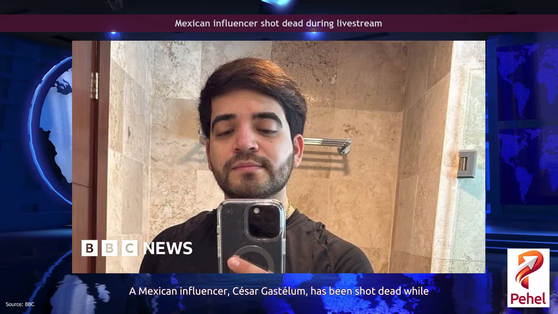 Mexican influencer shot dead during livestream