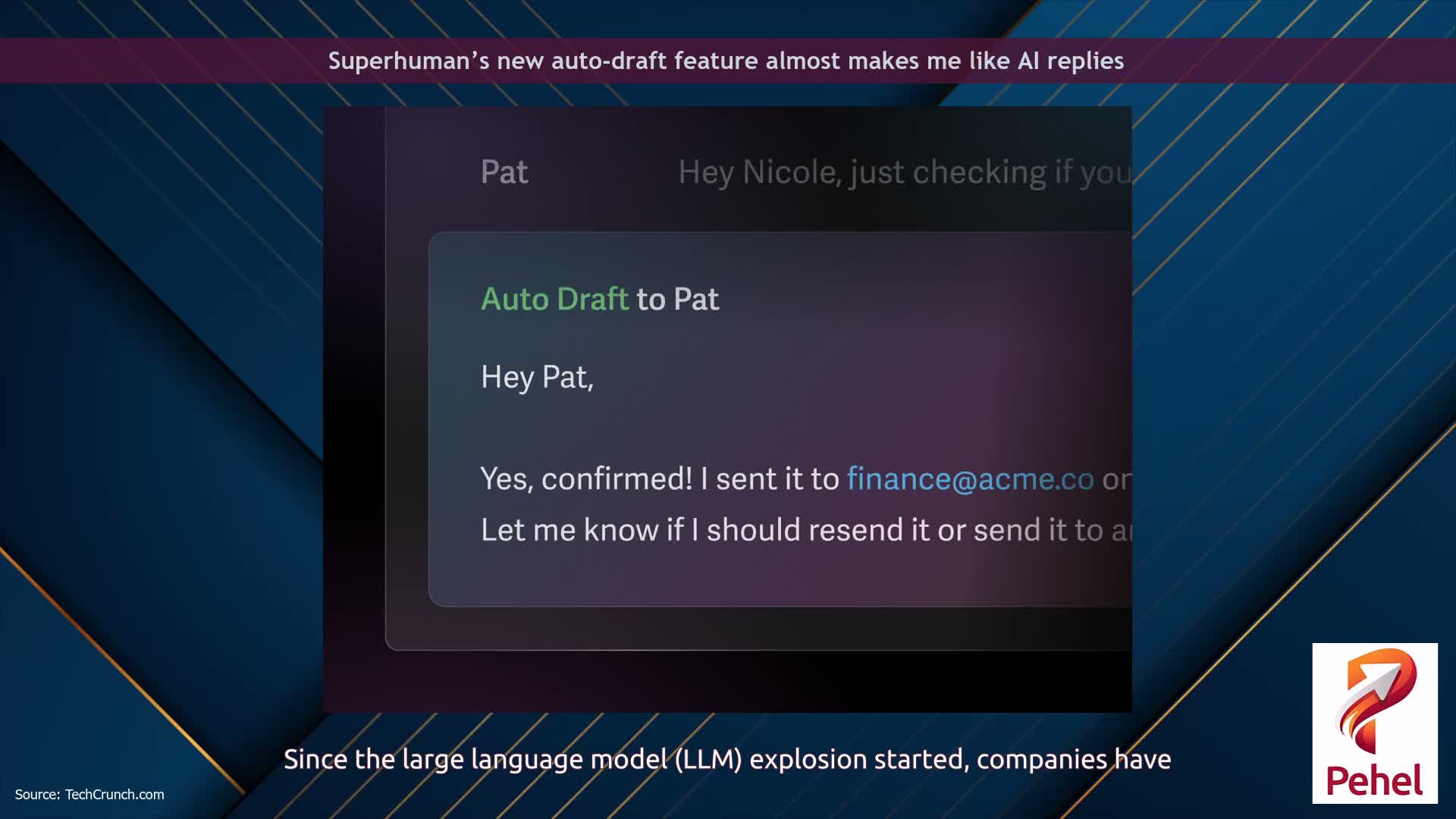Superhuman’s new auto-draft feature almost makes me like AI replies