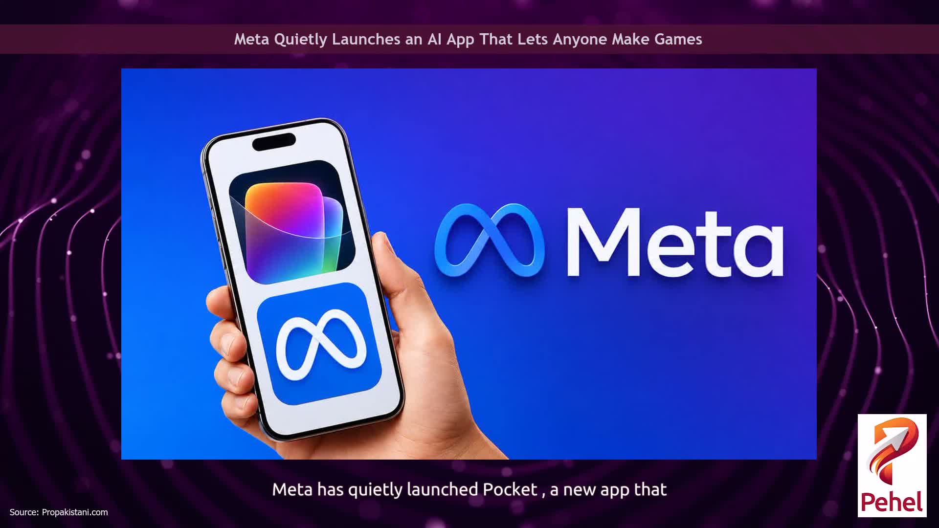 Meta Quietly Launches an AI App That Lets Anyone Make Games