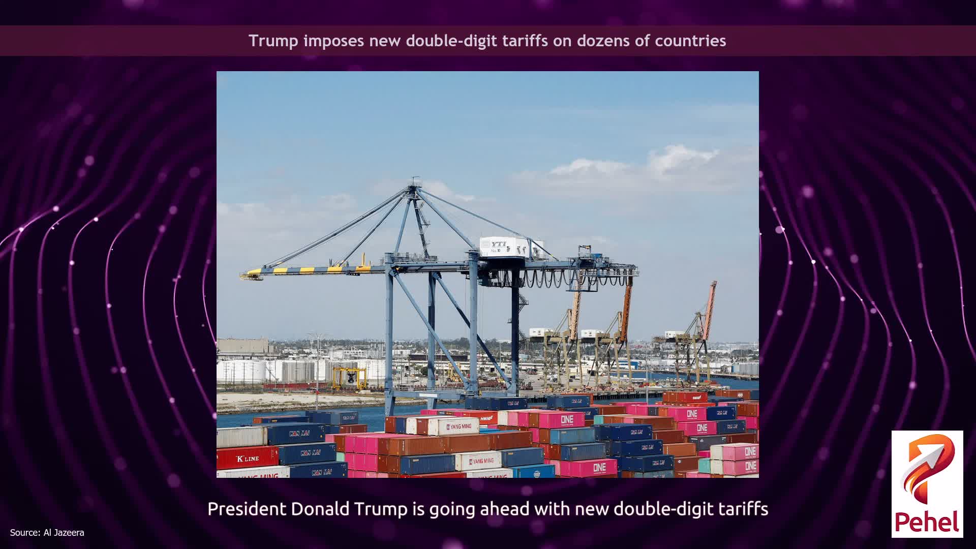 Trump imposes new double-digit tariffs on dozens of countries