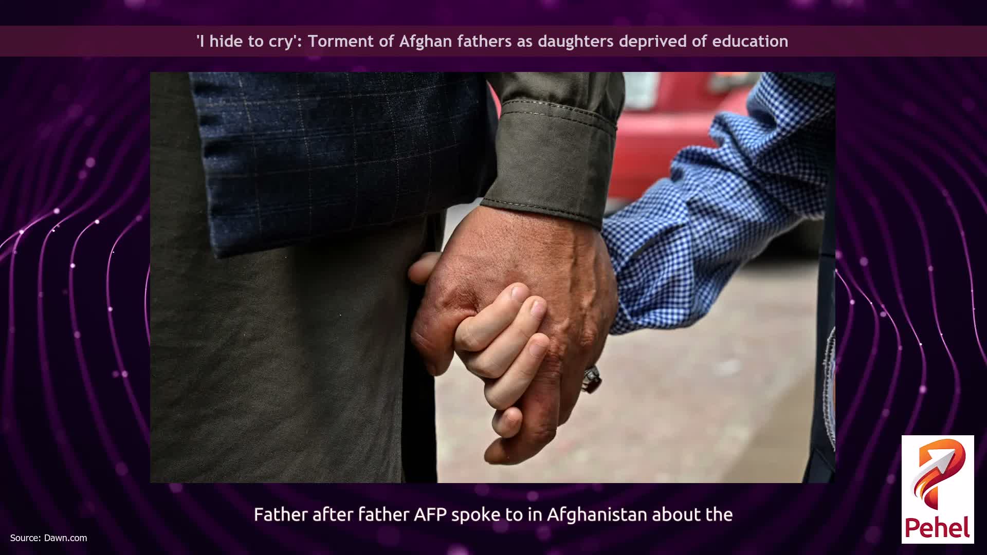 'I hide to cry': Torment of Afghan fathers as daughters deprived of education