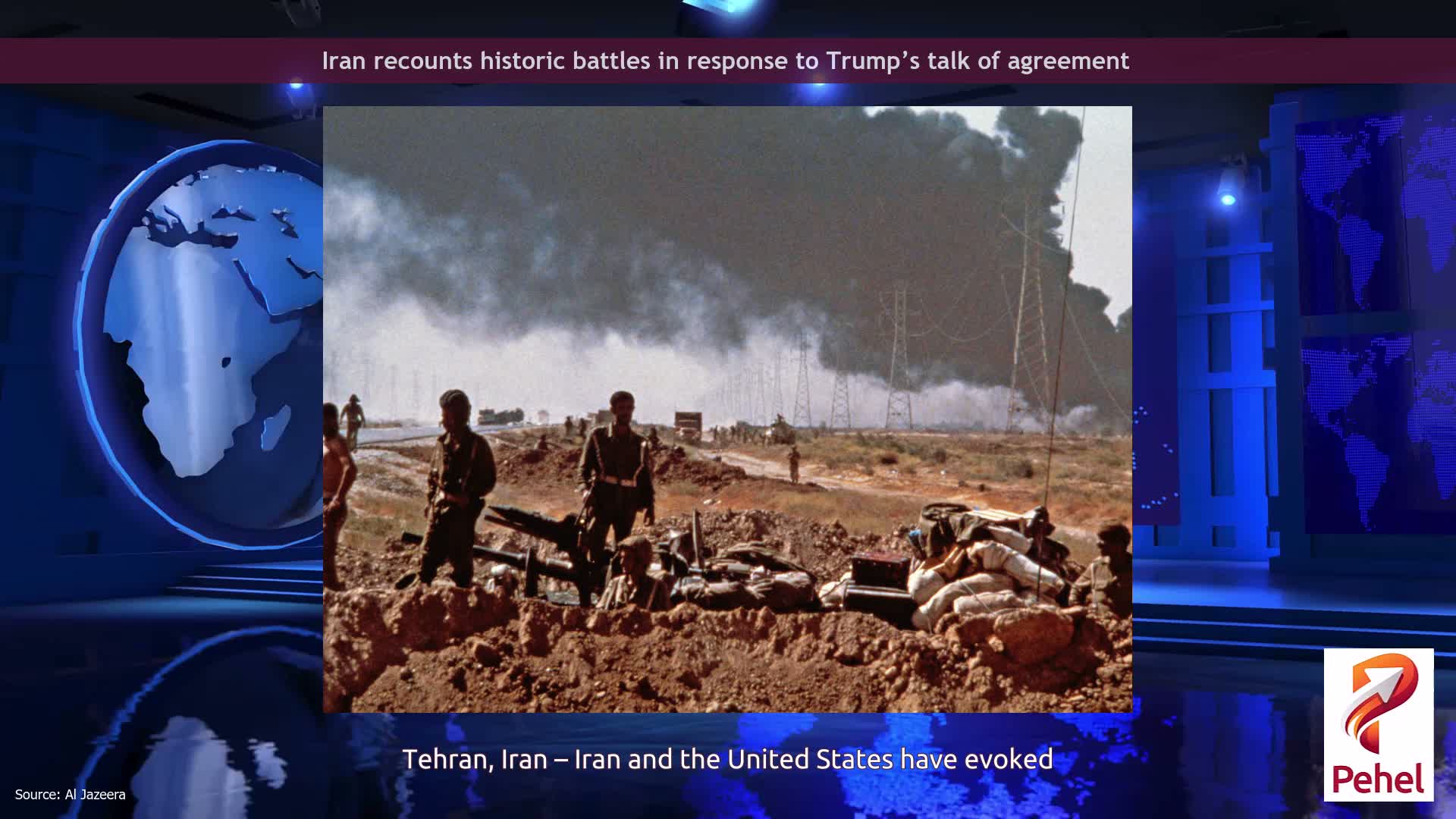 Iran recounts historic battles in response to Trump’s talk of agreement
