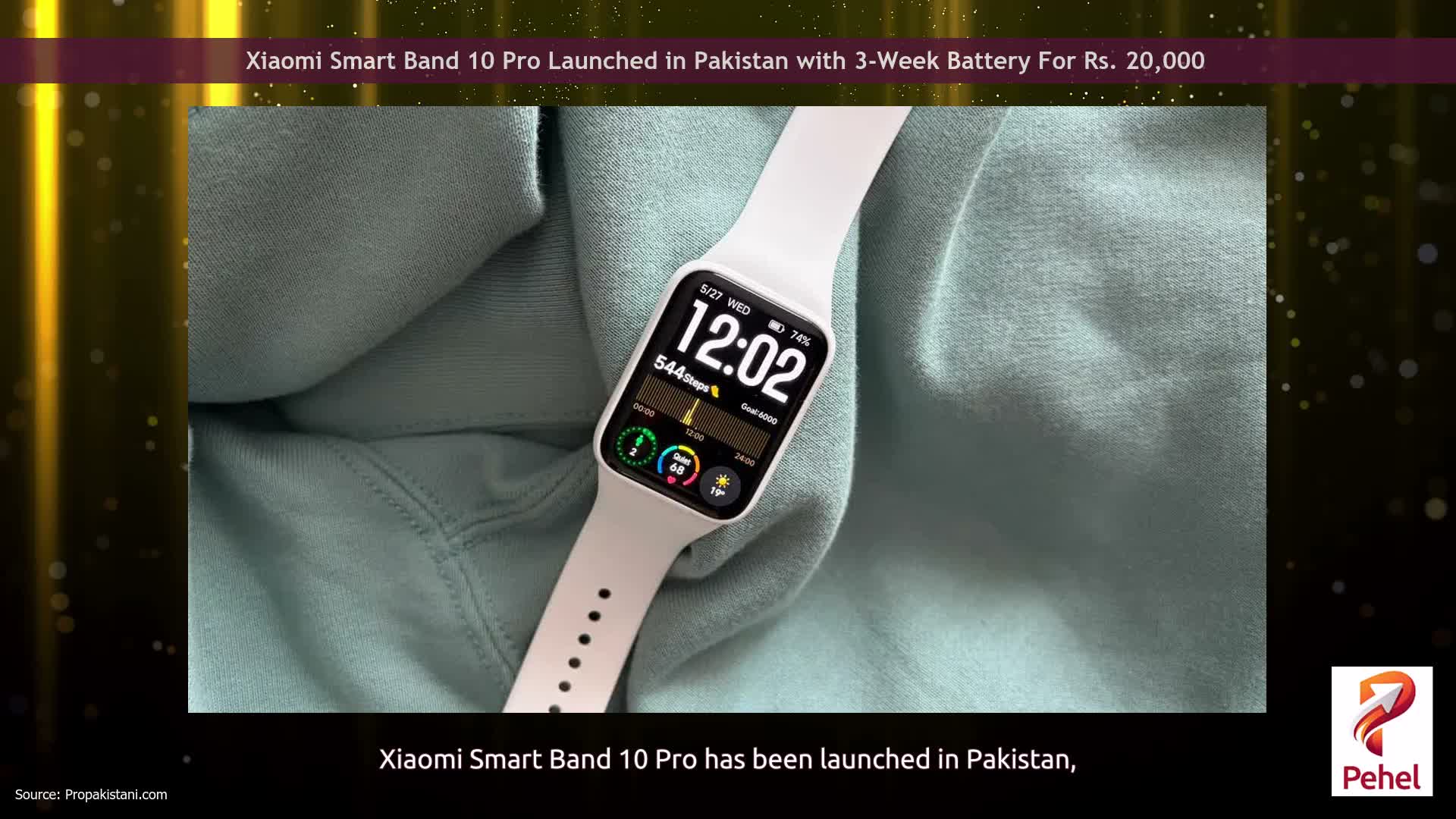 Xiaomi Smart Band 10 Pro Launched in Pakistan with 3-Week Battery For Rs. 20,000