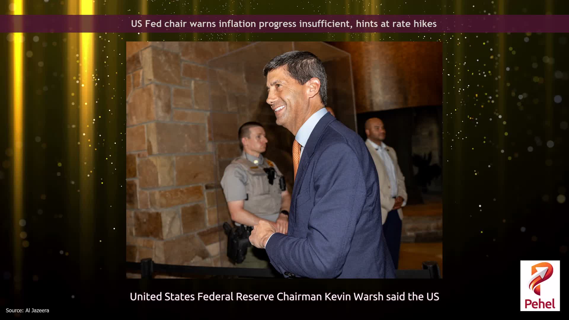 US Fed chair warns inflation progress insufficient, hints at rate hikes